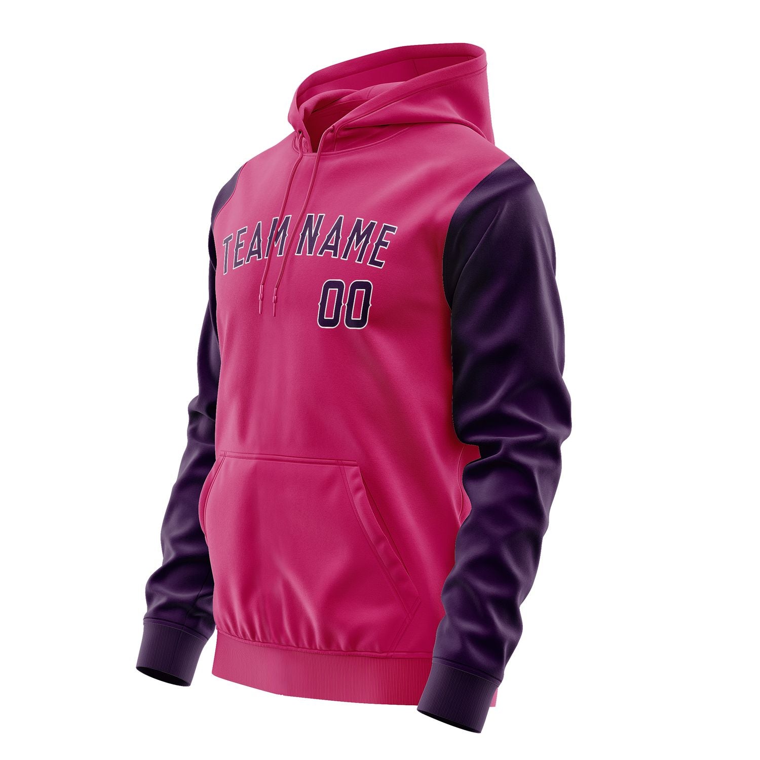 Custom Pink Purple Hoodie 1313070713B31807