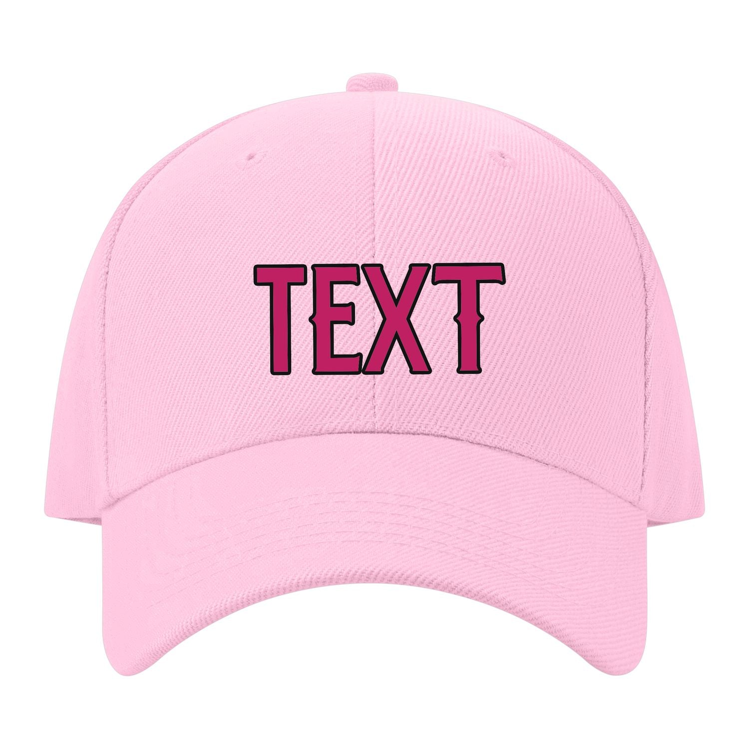 Custom Light Pink Light Pink Hat 13B21713