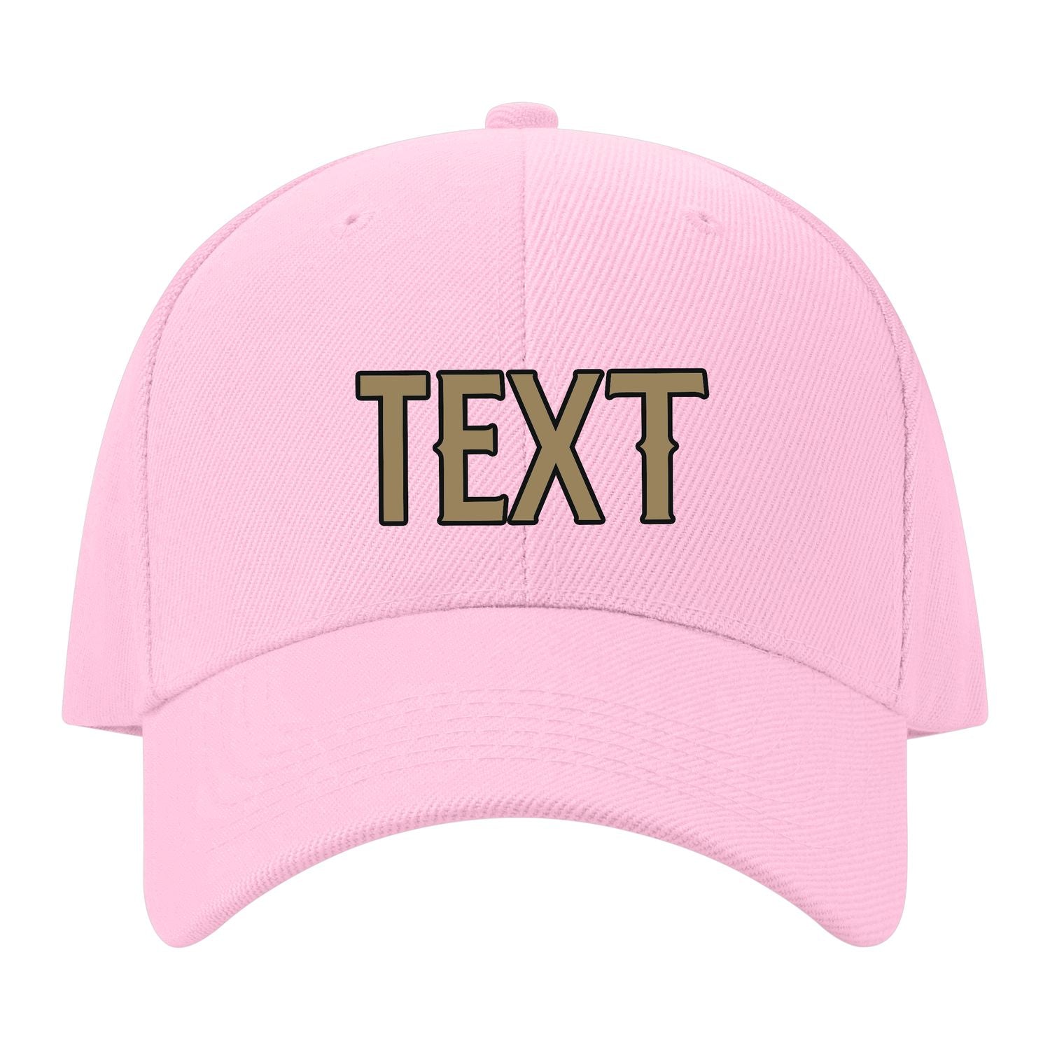 Custom Light Pink Goldenrod Hat 13B21725