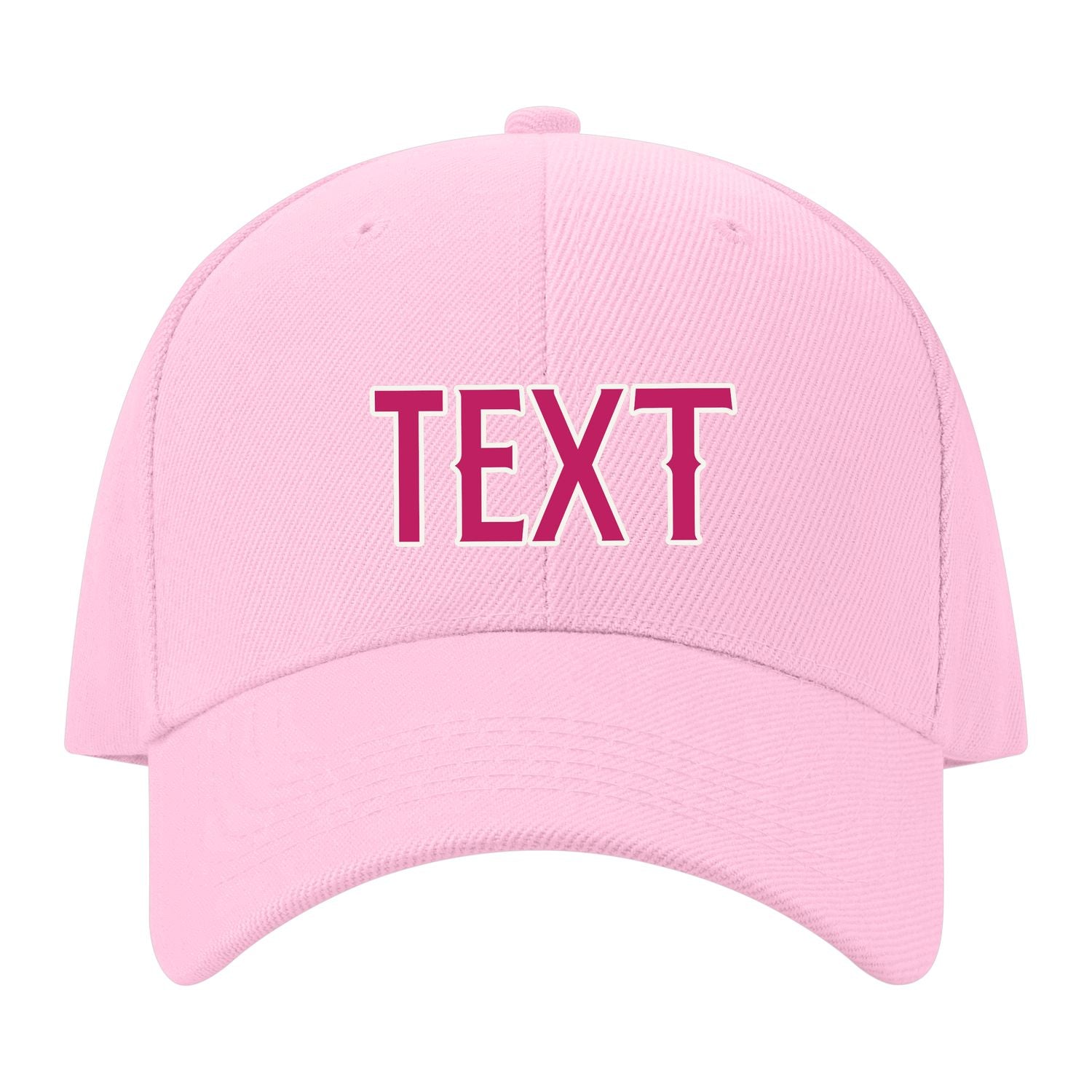Custom Light Pink Light Pink Hat 13B21813