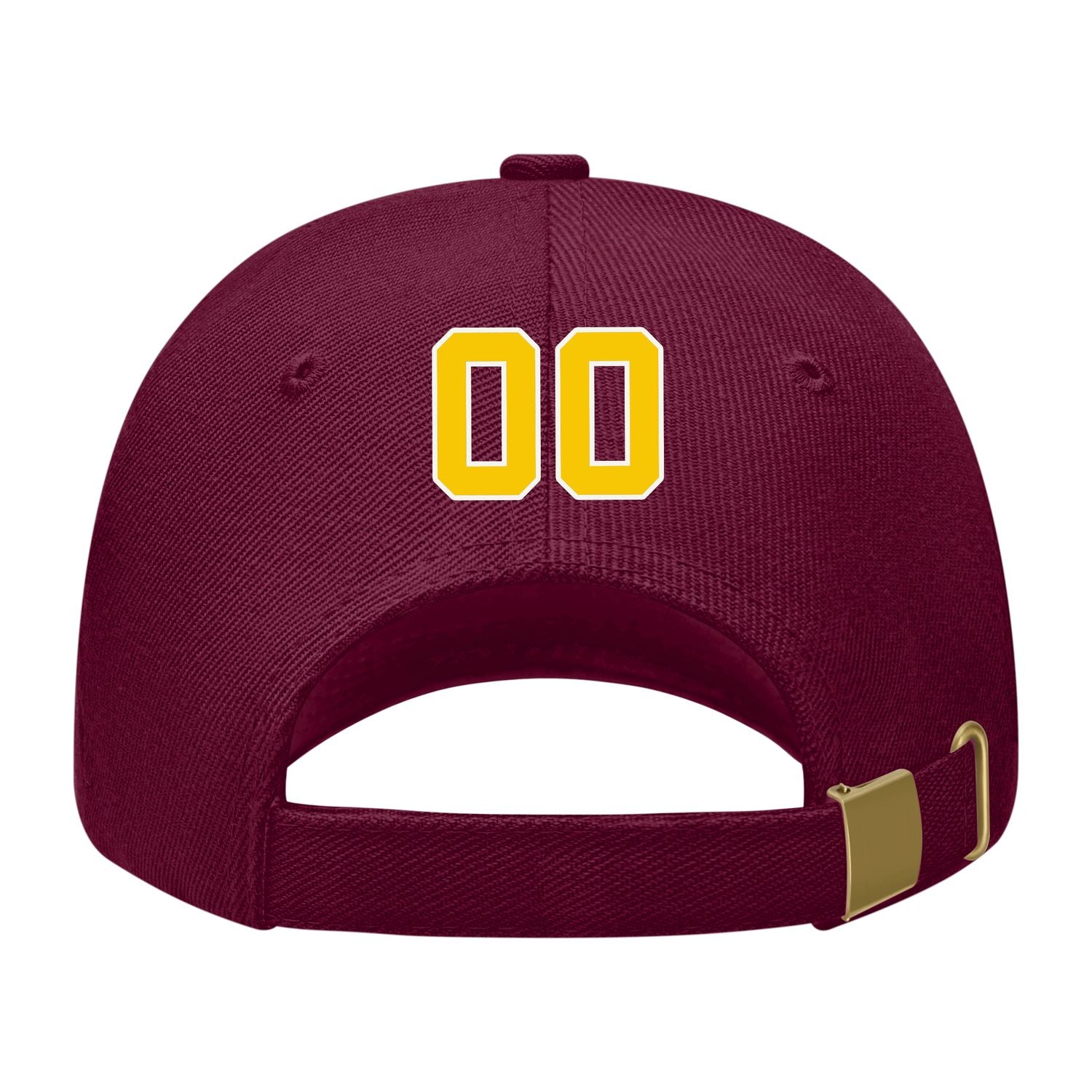 Custom Crimson Red Peach Powder Hat 14B21830