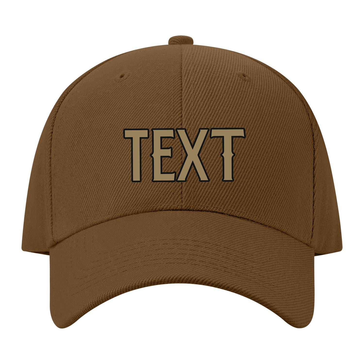 Custom Khaki Goldenrod Hat 15B21725