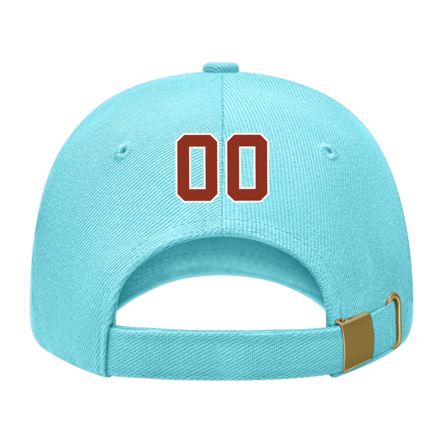 Custom Pale Ice Blue Copper Hat 18B21816