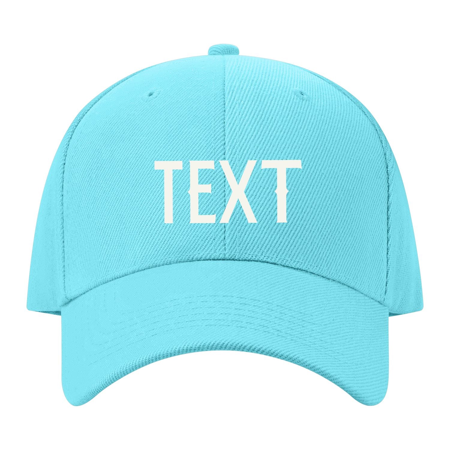 Custom Pale Ice Blue Pale Ice Blue Hat 18B21818