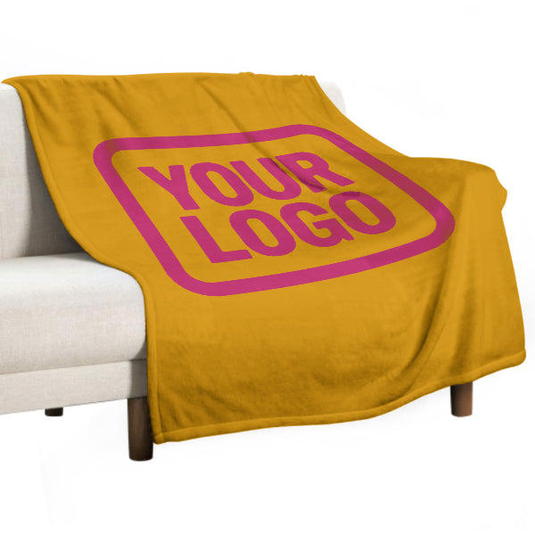 Custom Yellow Pink Blanket