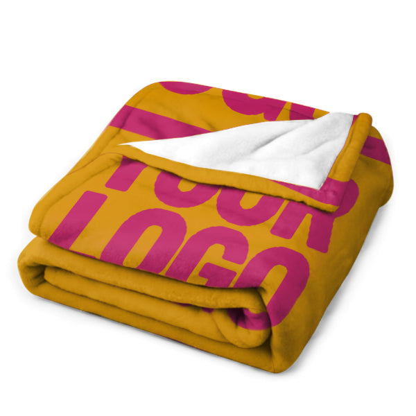 Custom Yellow Pink Blanket