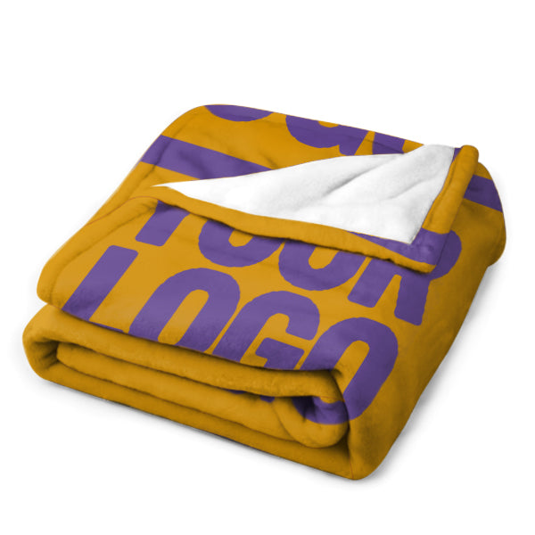Custom Yellow Lavender Blanket