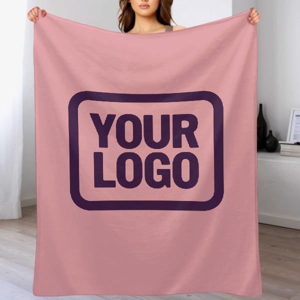 Custom Pink Purple Blanket