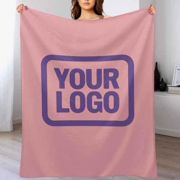 Custom Pink Lavender Blanket