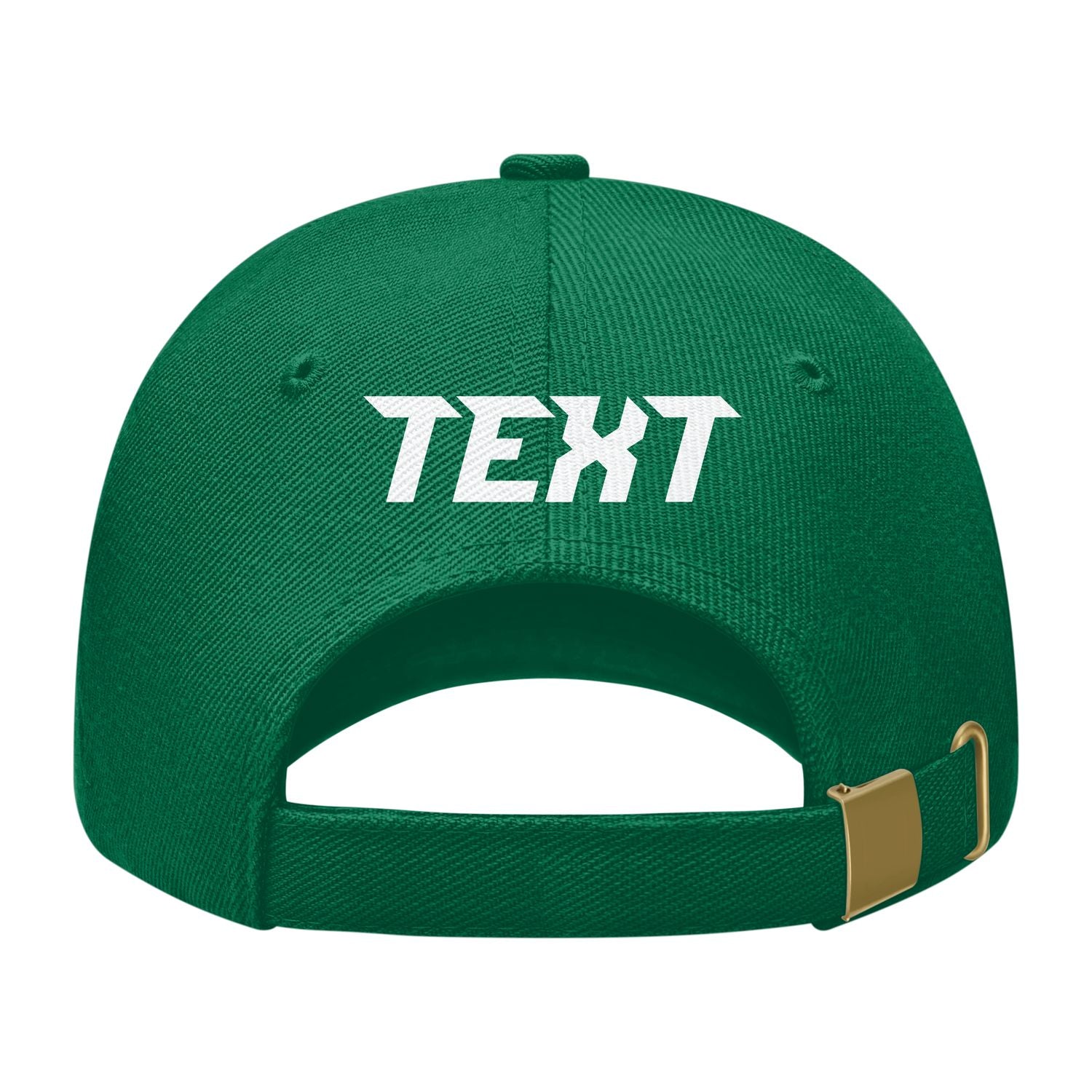 Custom Dark Green Pale Ice Blue Hat 22B118