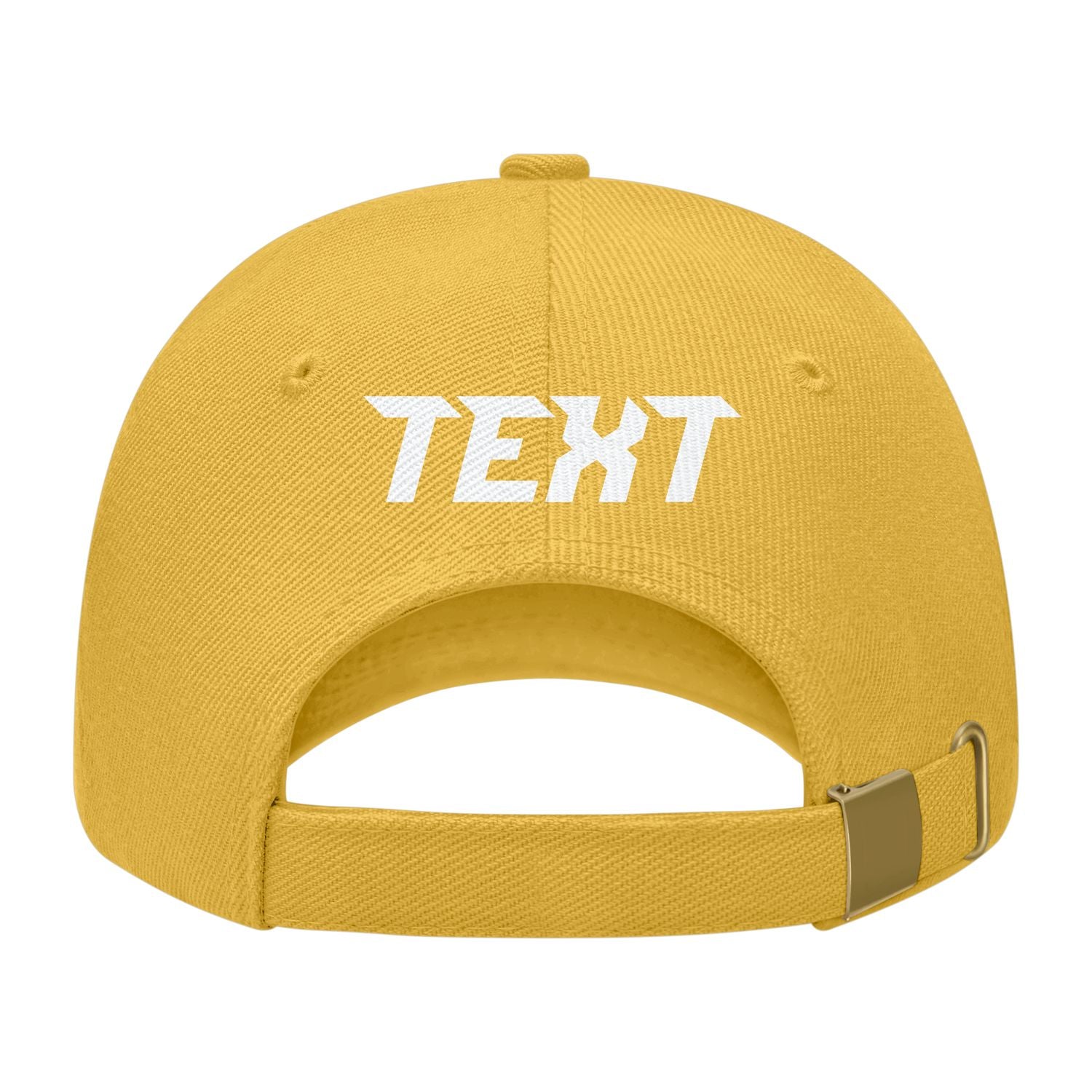 Custom Yellow Pale Ice Blue Hat 23B118