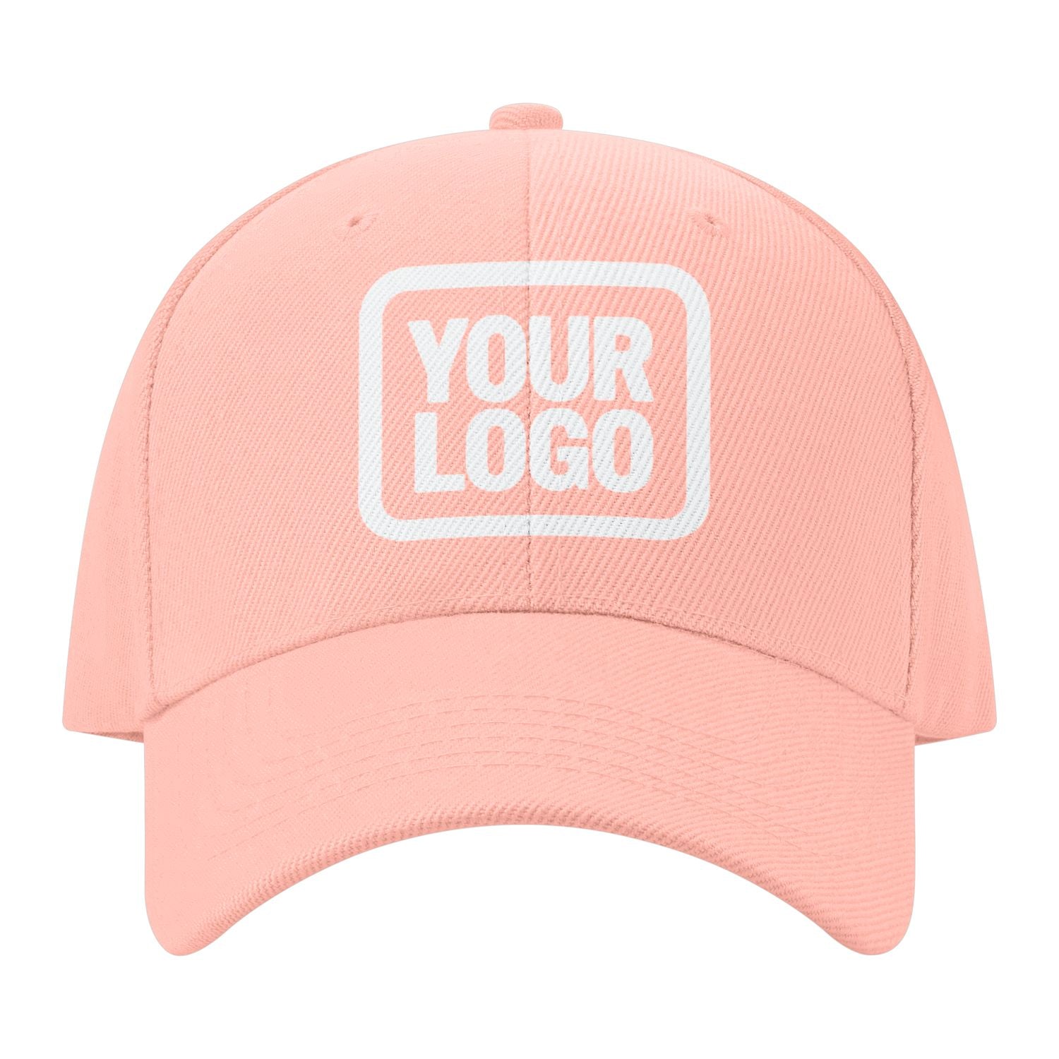 Custom Misty Rose Pale Ice Blue Hat 24B118