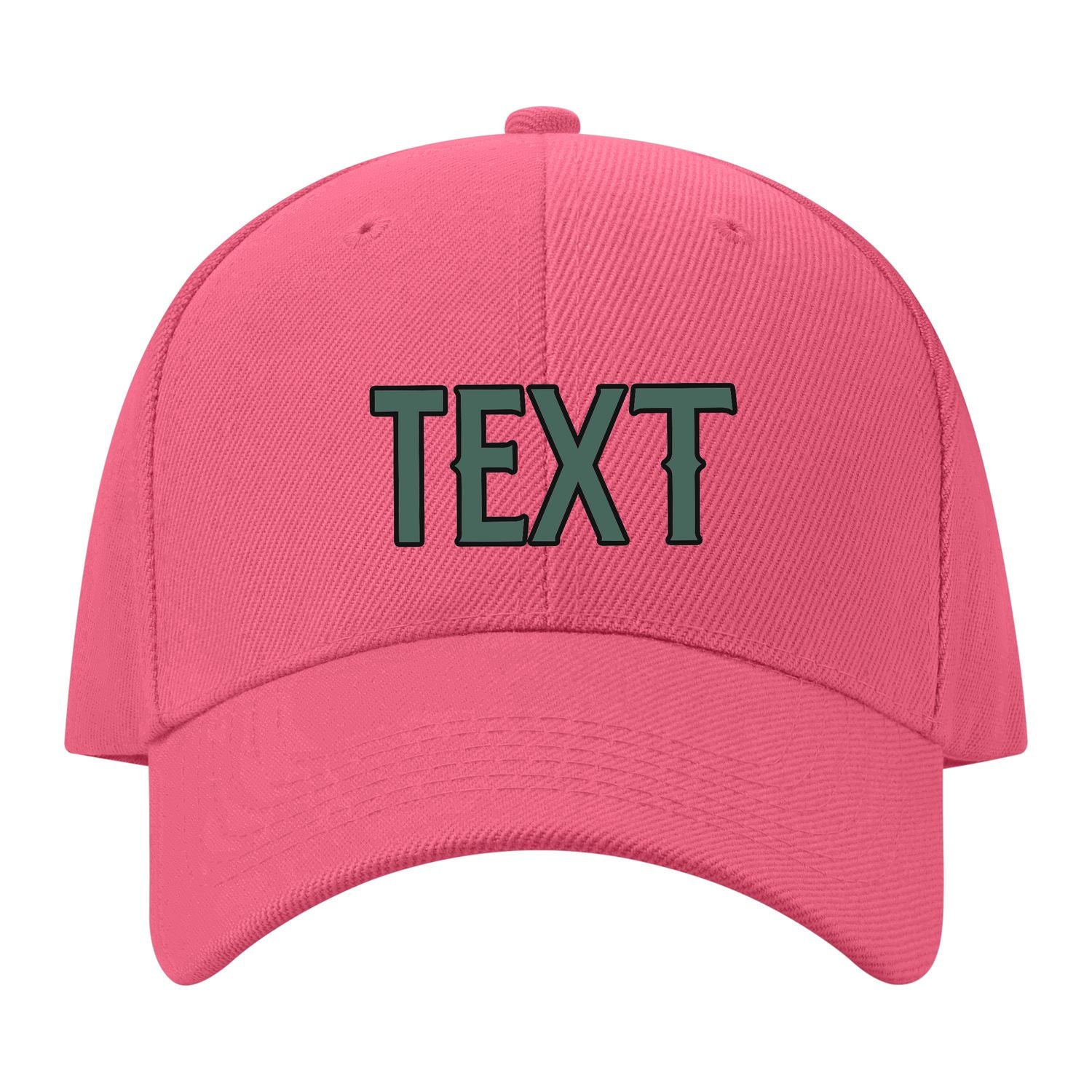 Custom Light Coral Red Slate Gray Hat 26B21727