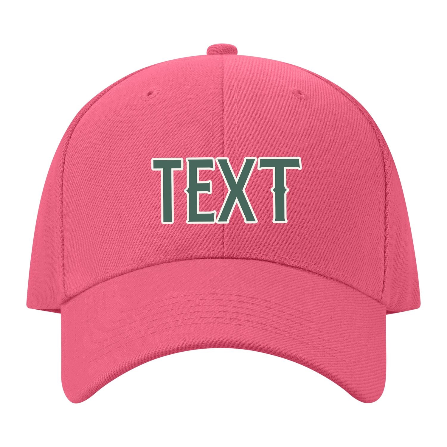 Custom Light Coral Red Slate Gray Hat 26B21827