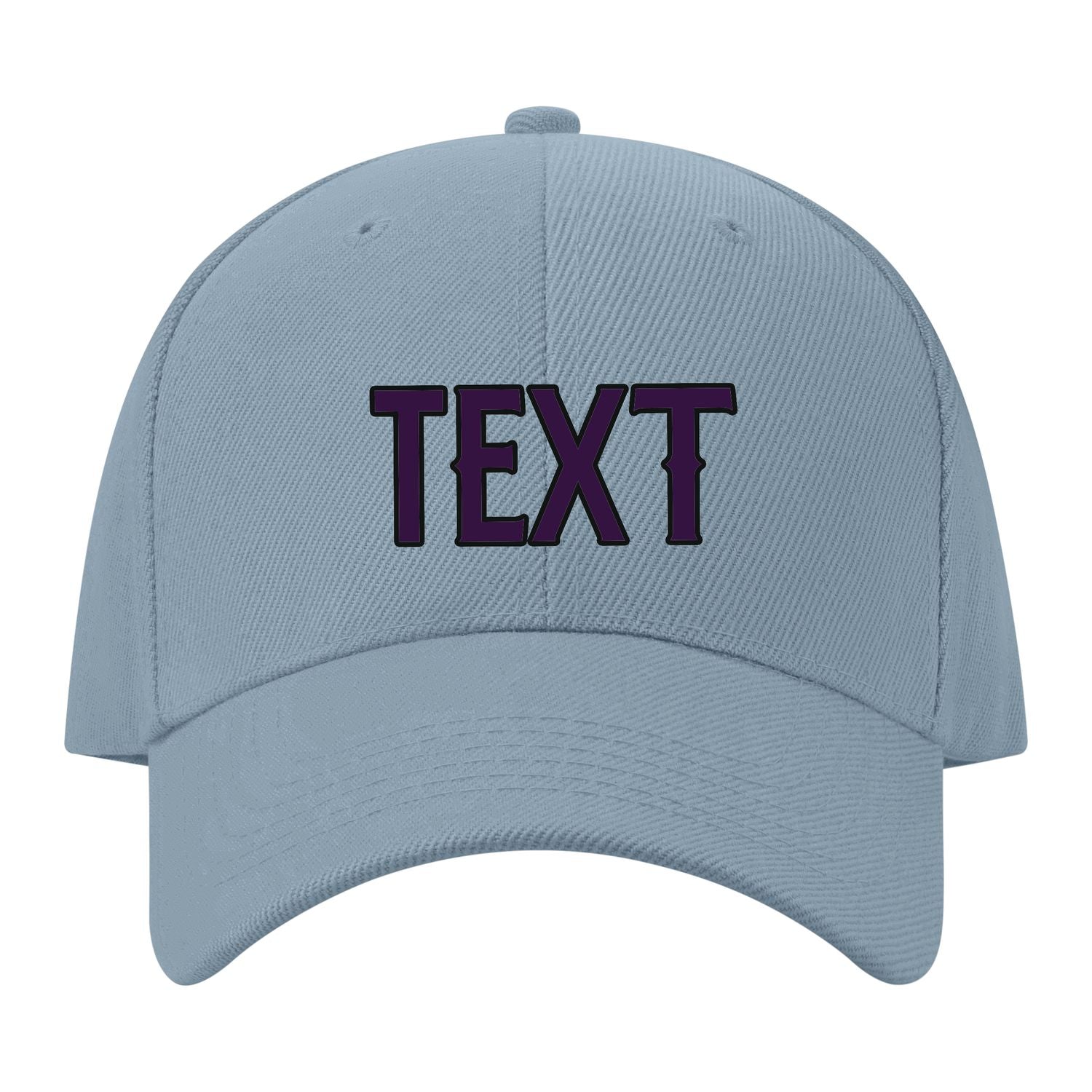 Custom Slate Gray Gray Hat 27B21707