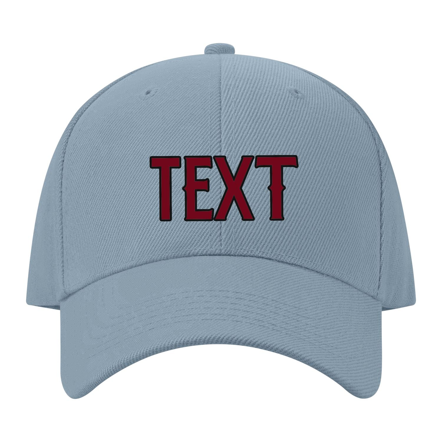 Custom Slate Gray Khaki Hat 27B21715
