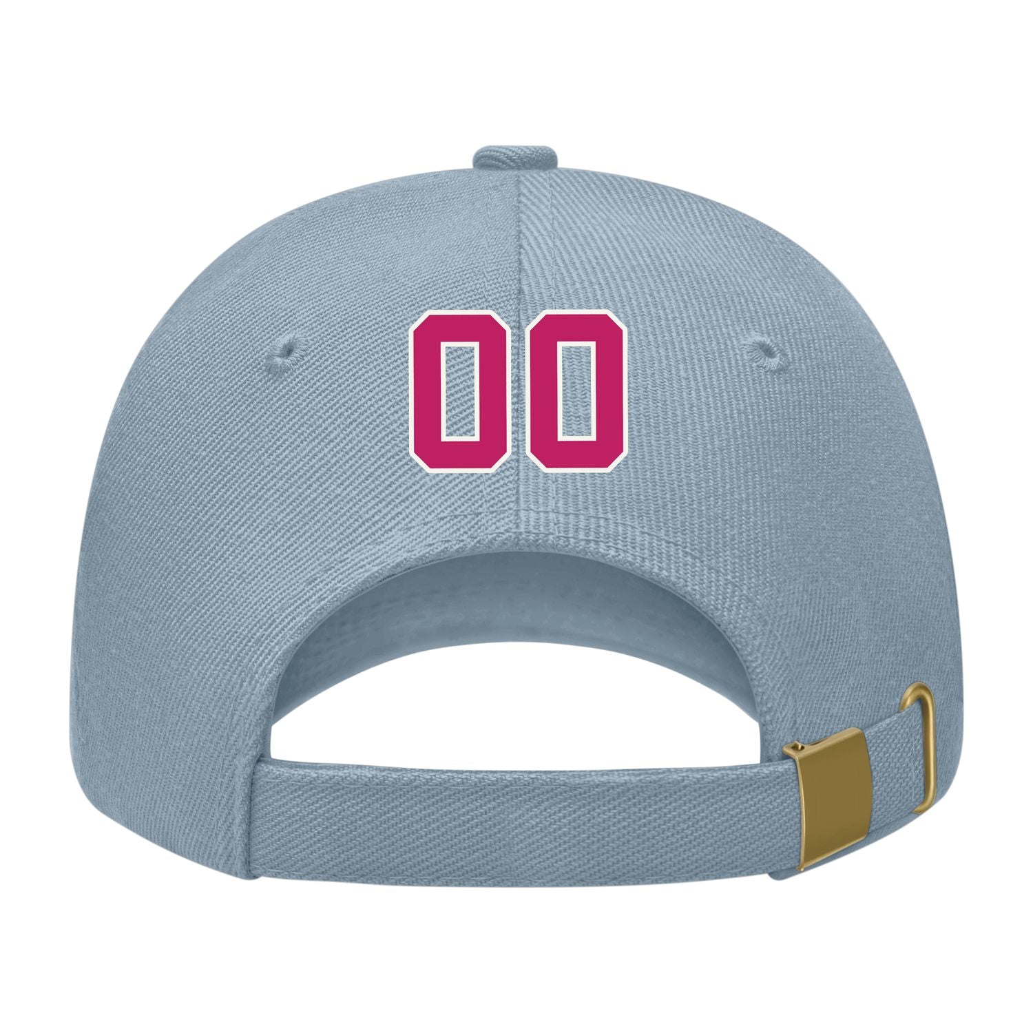 Custom Slate Gray Light Pink Hat 27B21813