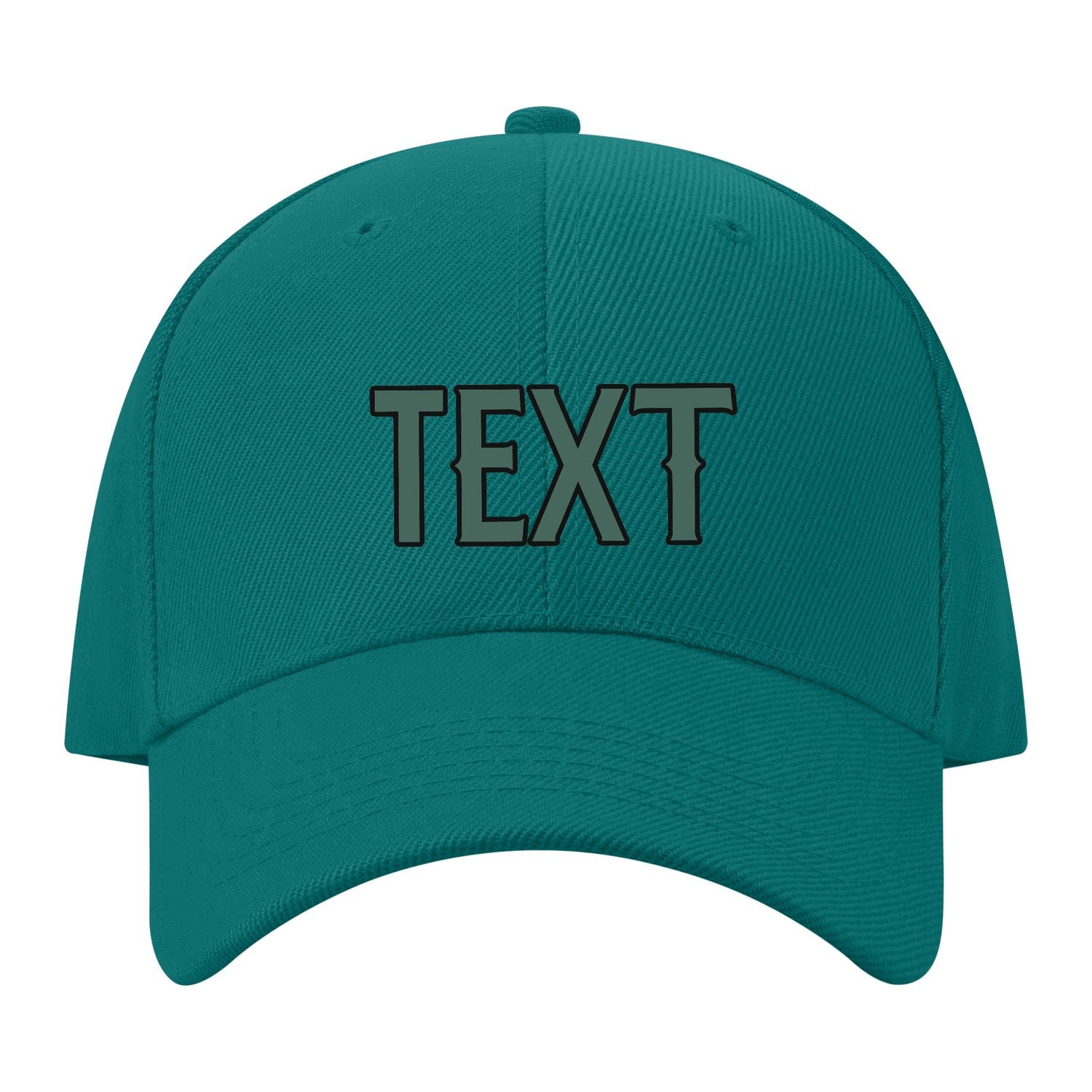 Custom Blue Green Slate Gray Hat 28B21727