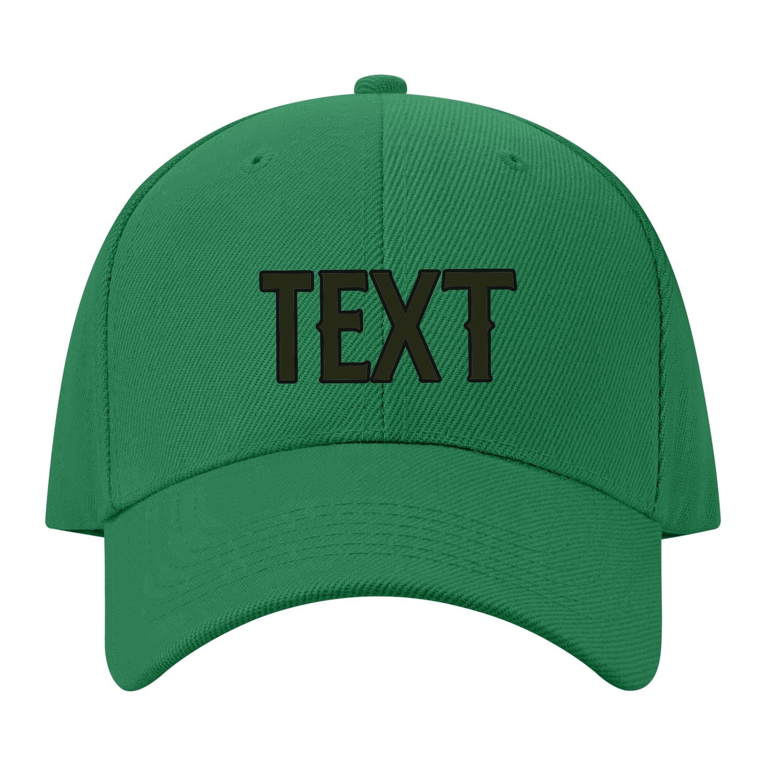 Custom Emerald Green White Hat 29B21702