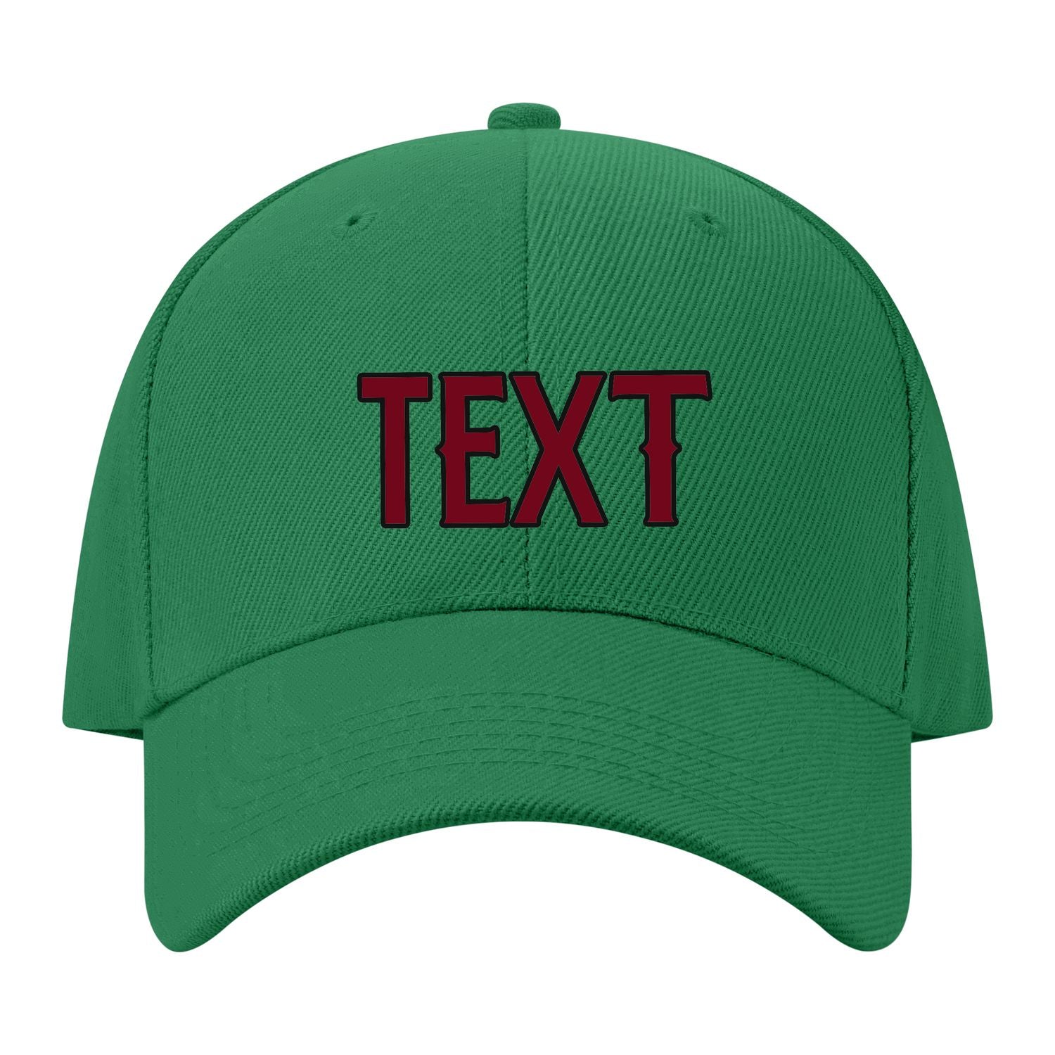 Custom Emerald Green Khaki Hat 29B21715
