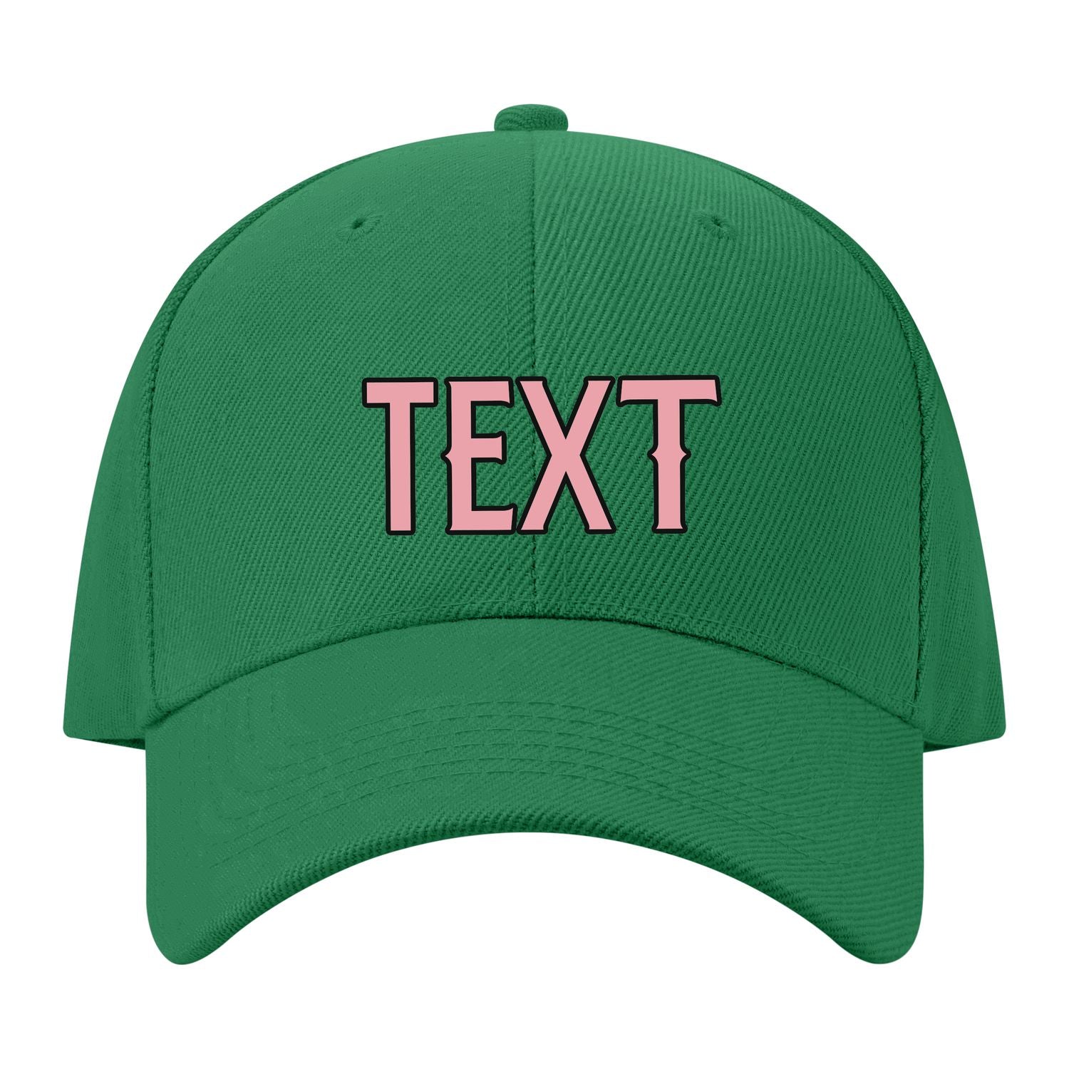 Custom Emerald Green Light Emerald Green Hat 29B21721