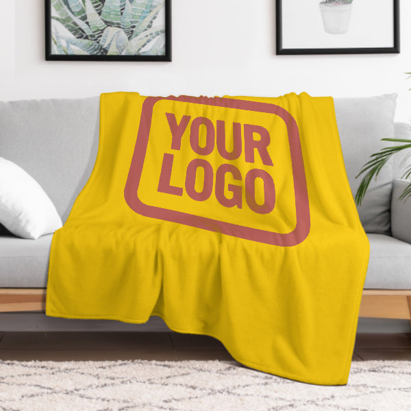 Custom Gold Copper Rose Blanket