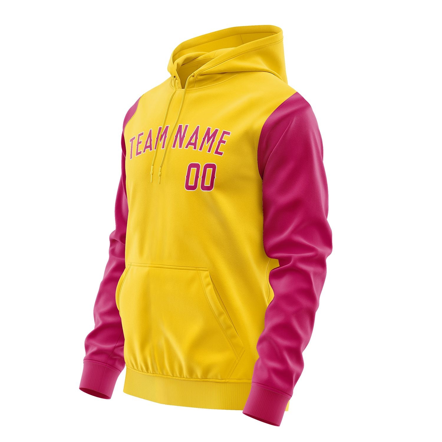 Custom Gold Pink Hoodie 3030131330B31813