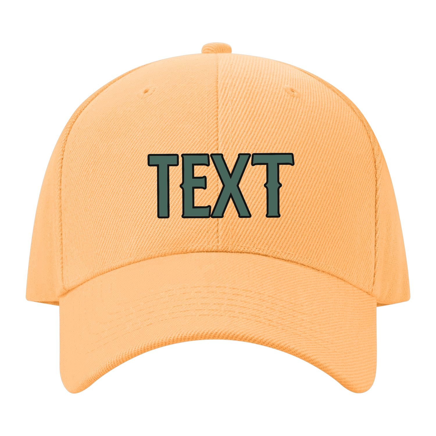 Custom Peach Powder Slate Gray Hat 30B21727