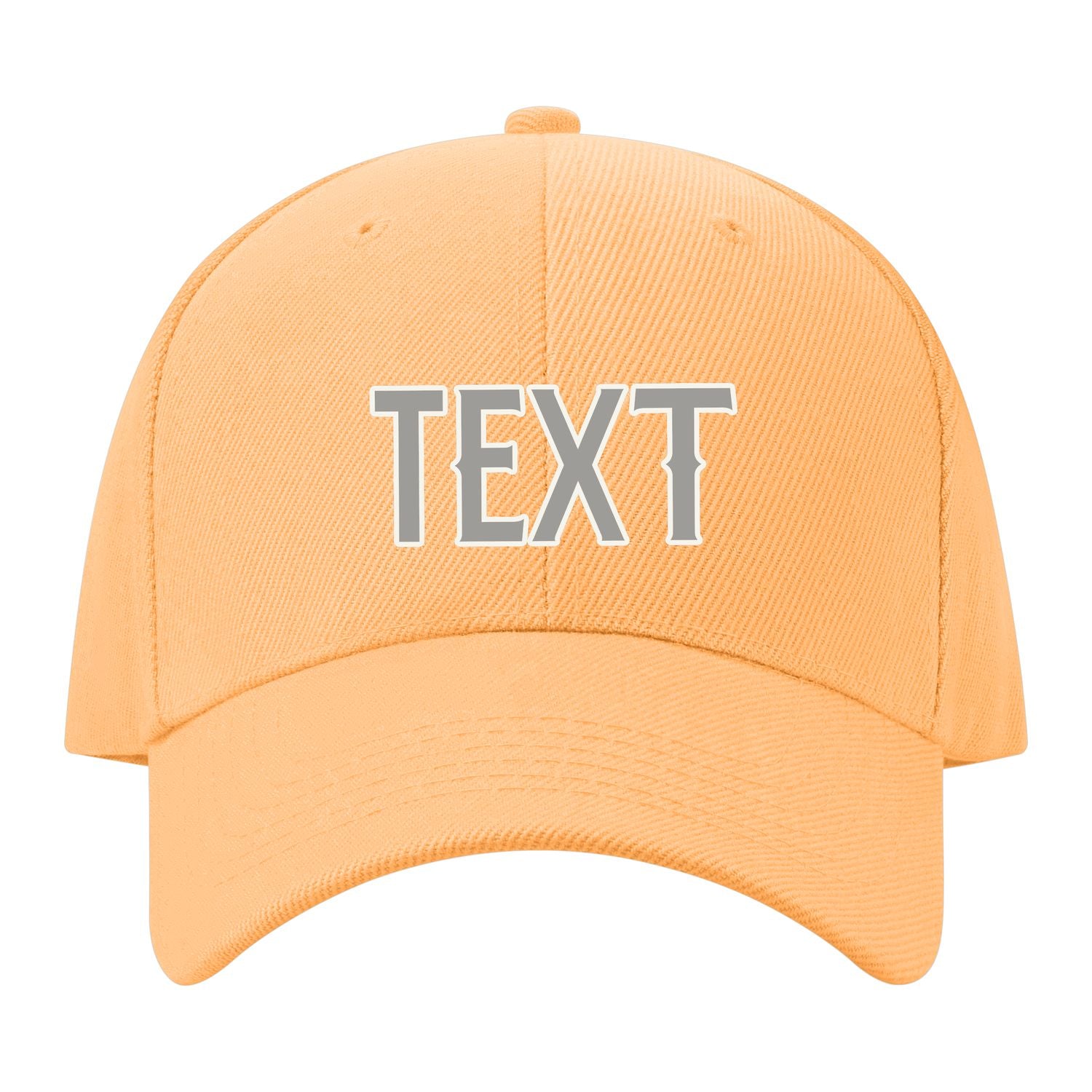 Custom Peach Powder Light Green Hat 30B21804