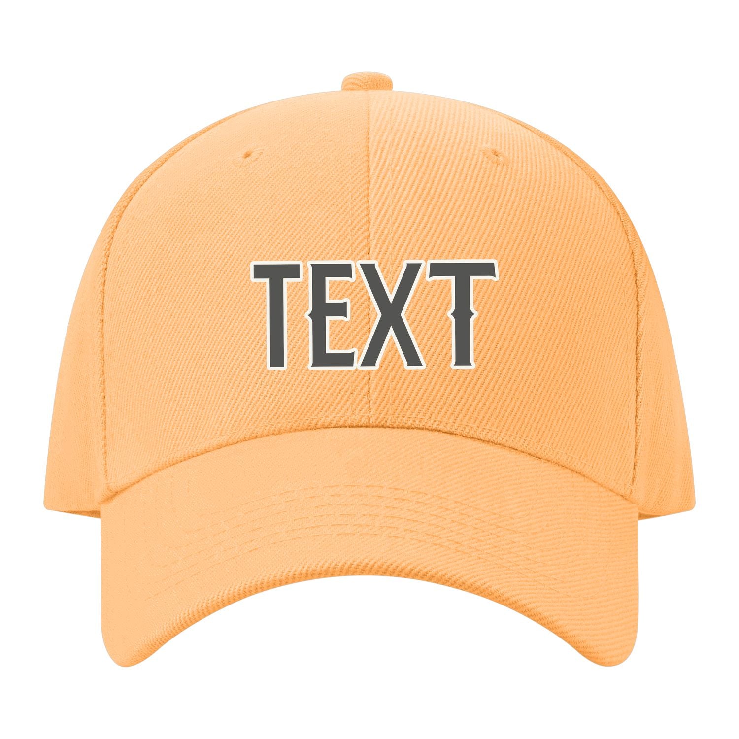Custom Peach Powder Orange Hat 30B21820
