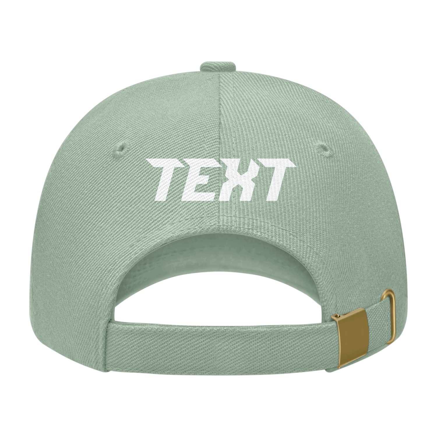 Custom Ash Green Pale Ice Blue Hat 32B118