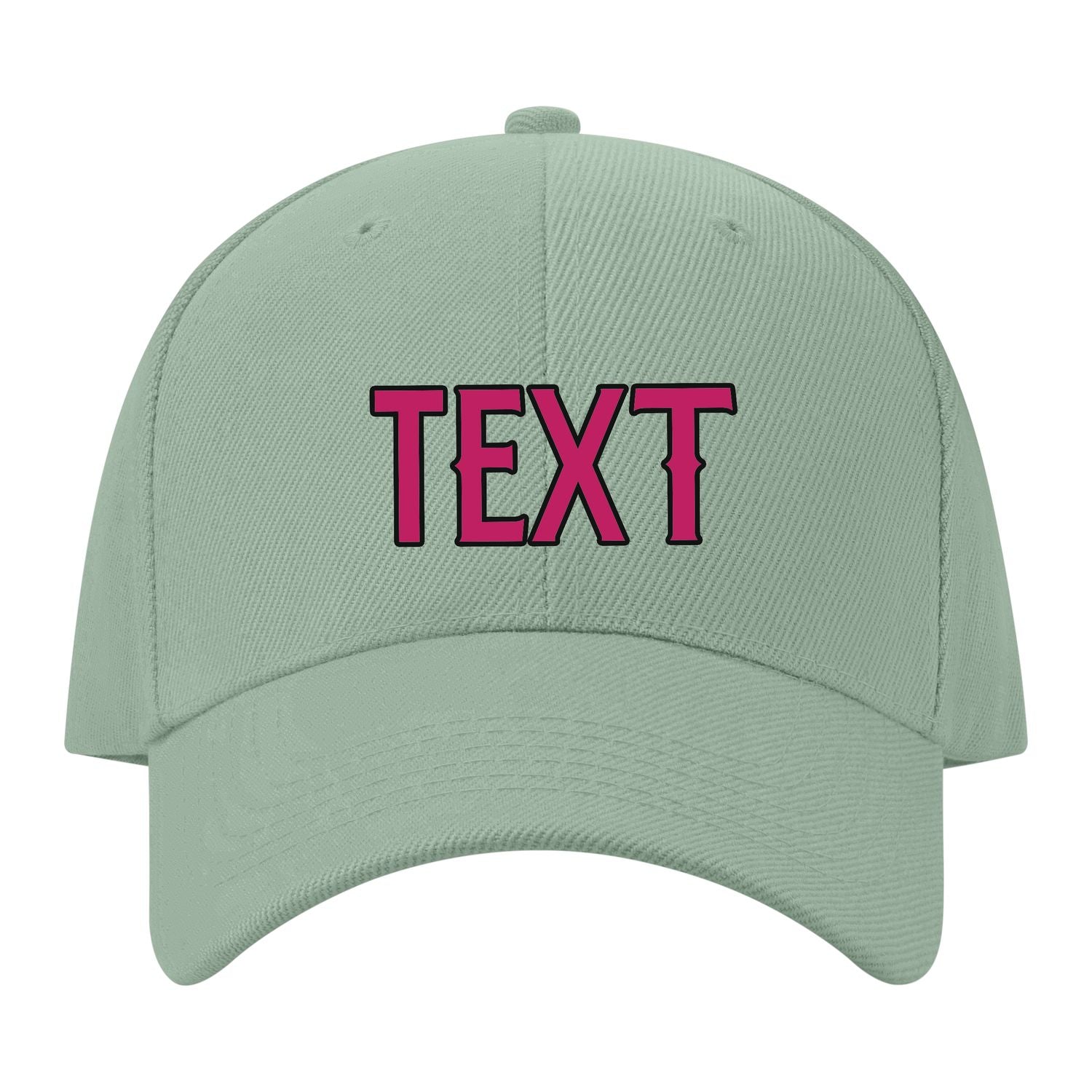 Custom Ash Green Light Pink Hat 32B21713