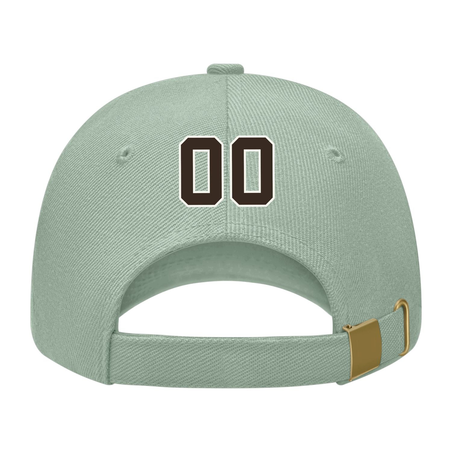 Custom Ash Green Black Hat 32B21801