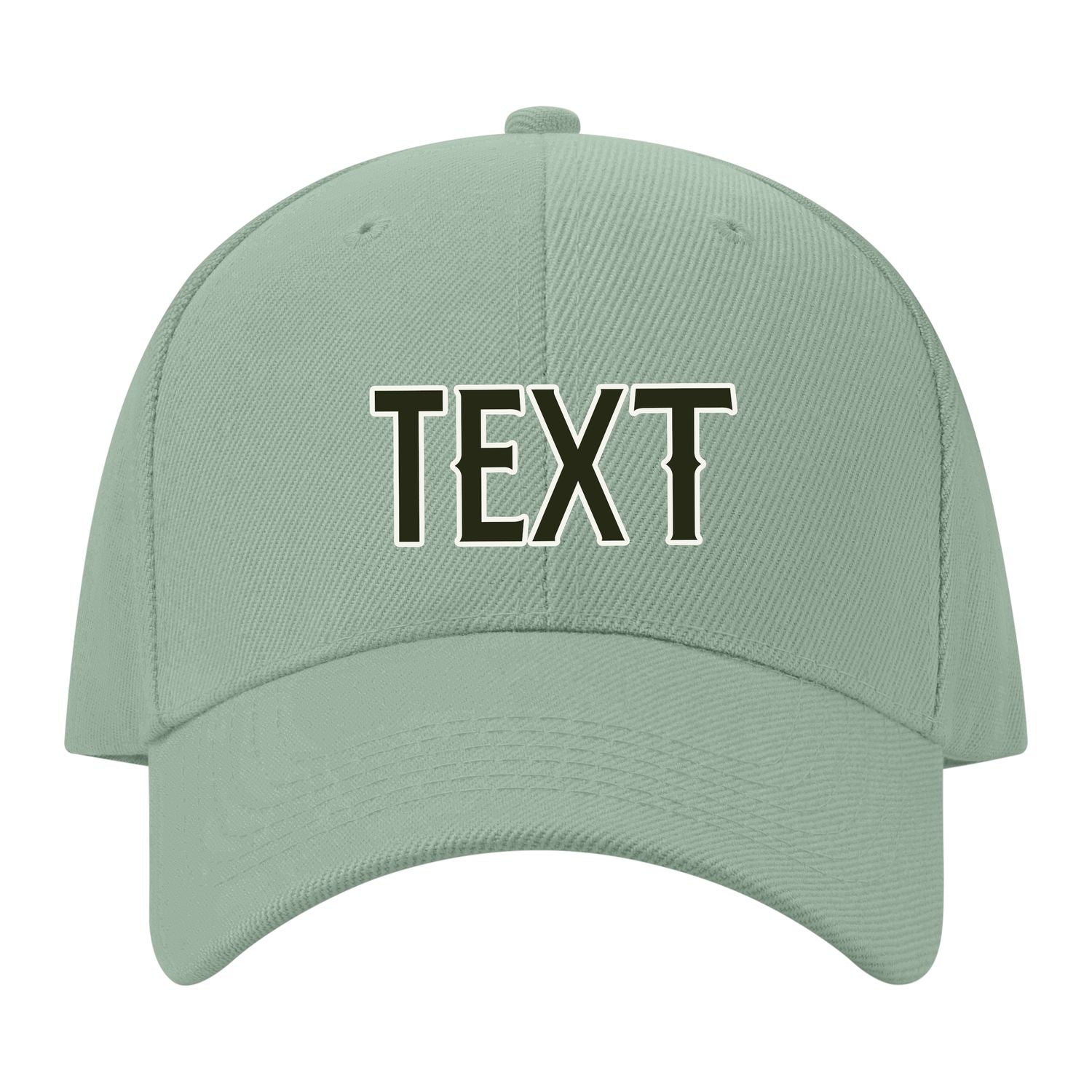 Custom Ash Green White Hat 32B21802