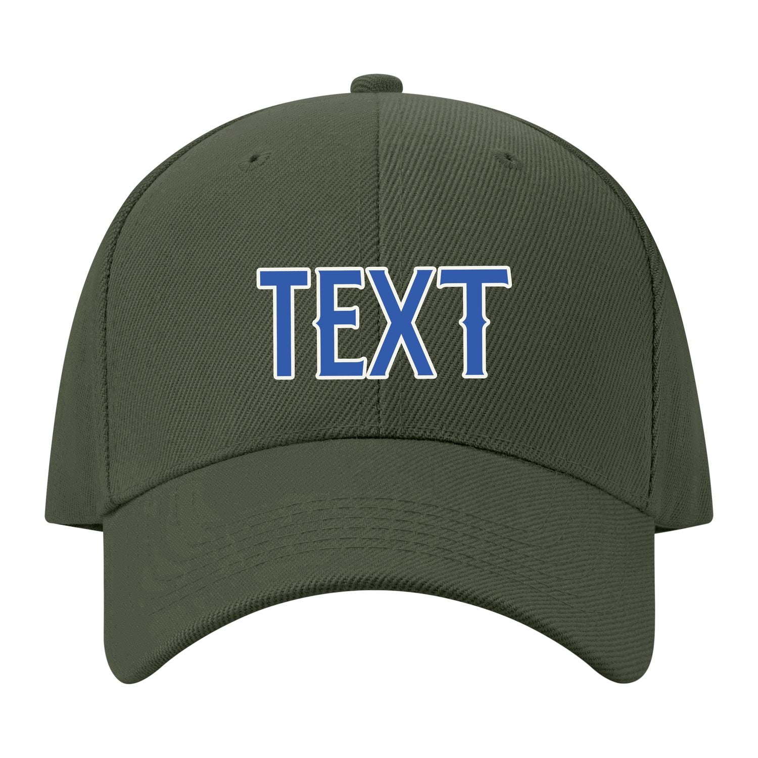 Custom Dark Green Navy Hat 34B21809