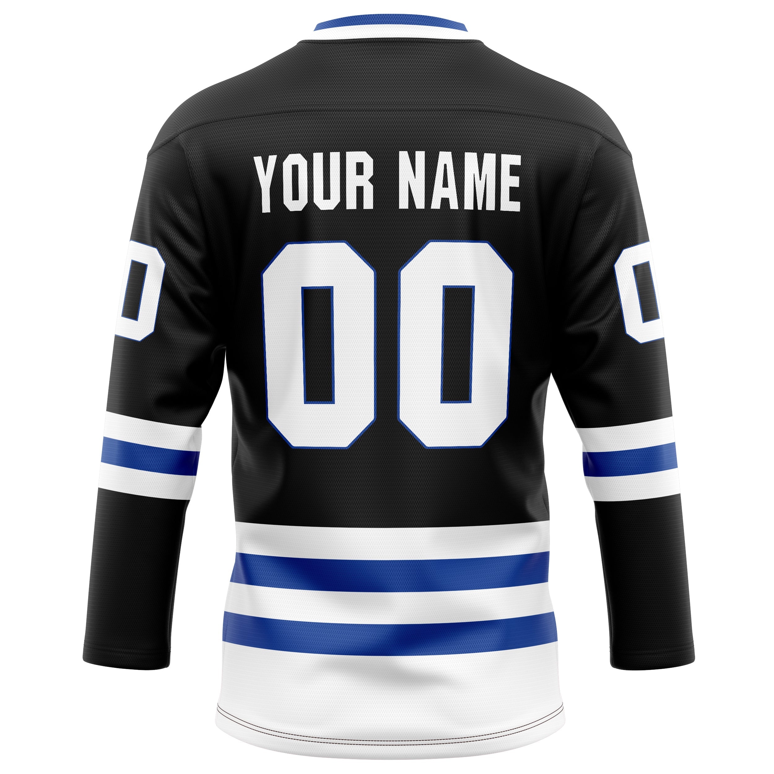 Custom Black Royal Solid Colour Hockey Jersey