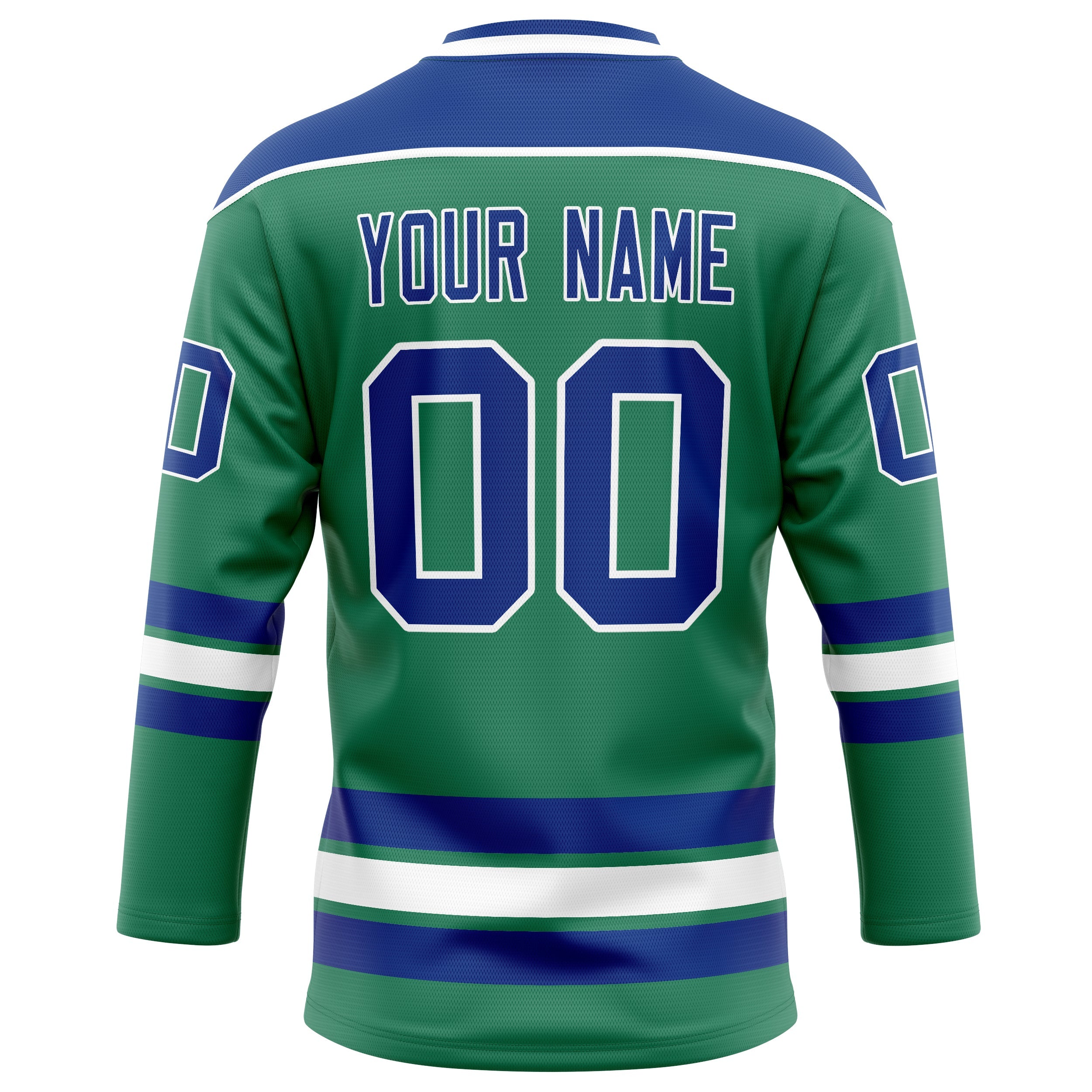 Custom Green Royal Solid Colour Hockey Jersey