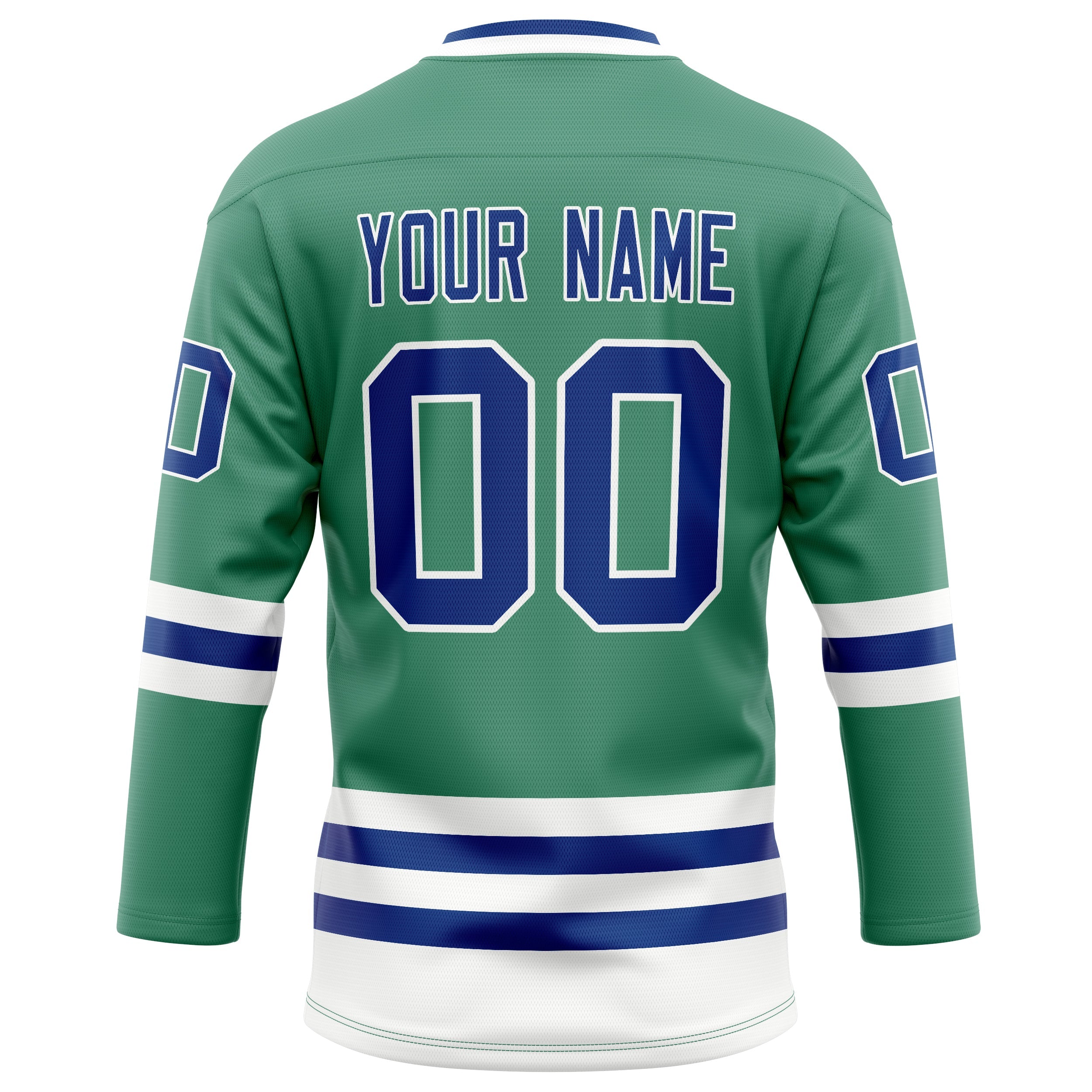 Custom Green Royal Solid Colour Hockey Jersey
