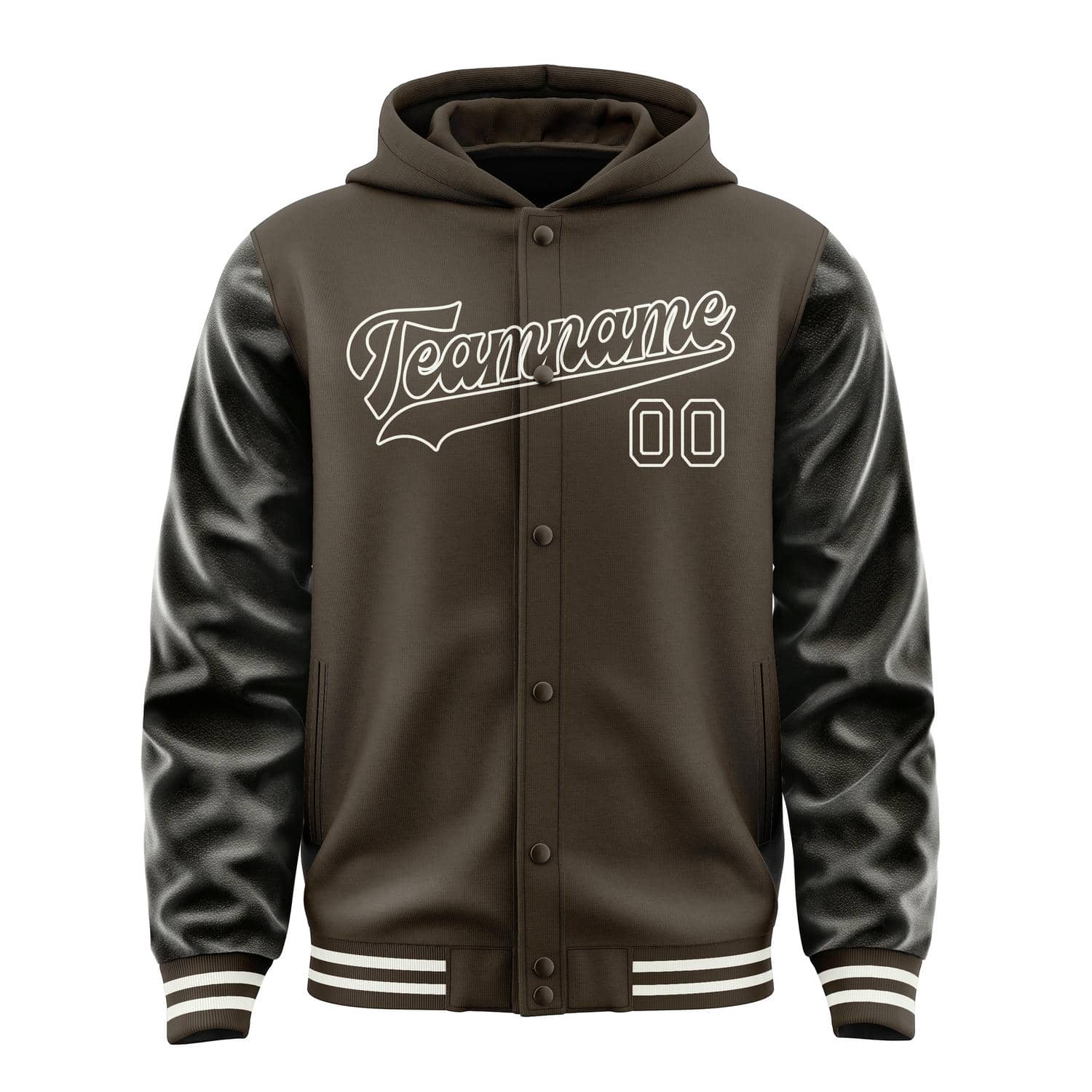 Custom Brown Brown Jacket