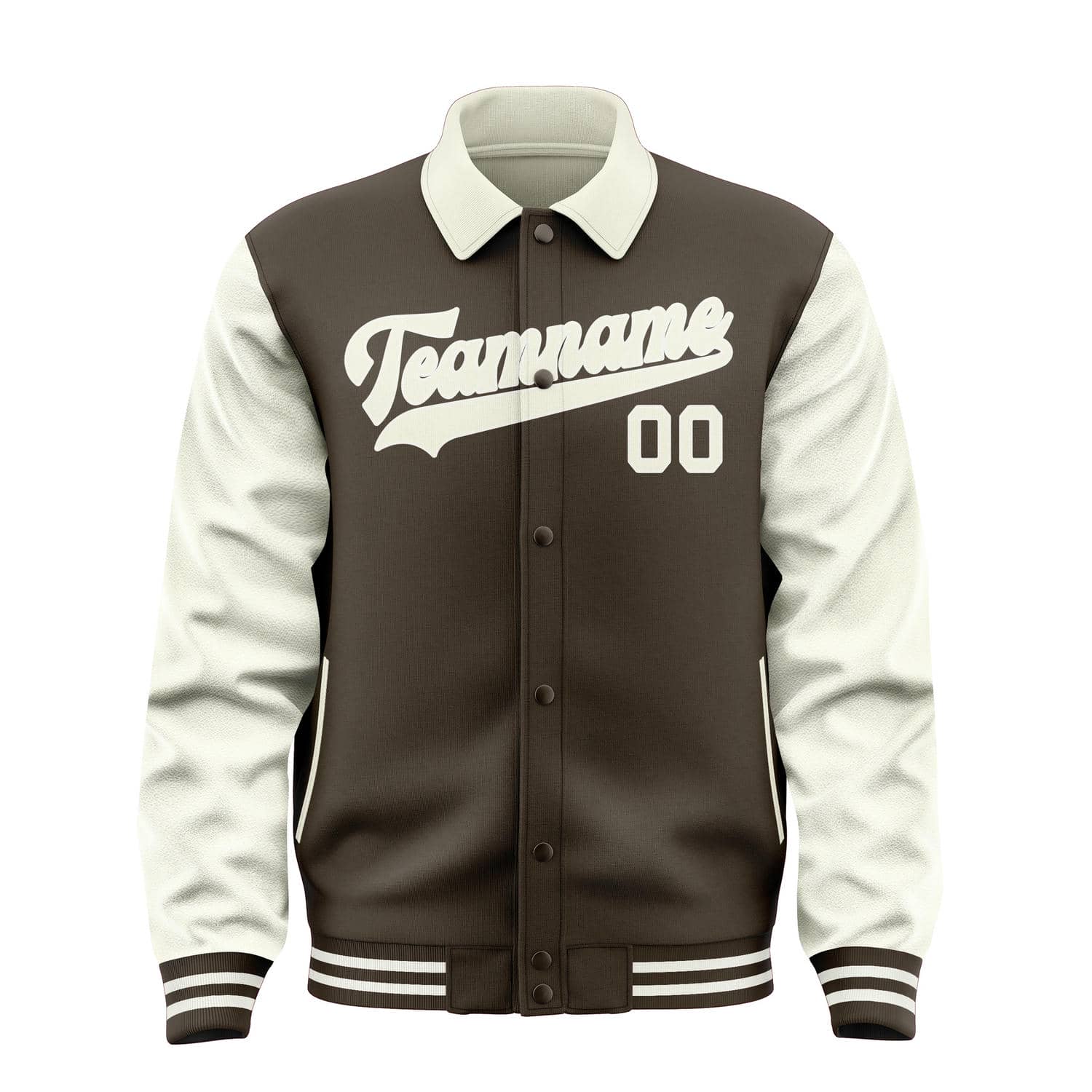 Custom Brown Cream Jacket
