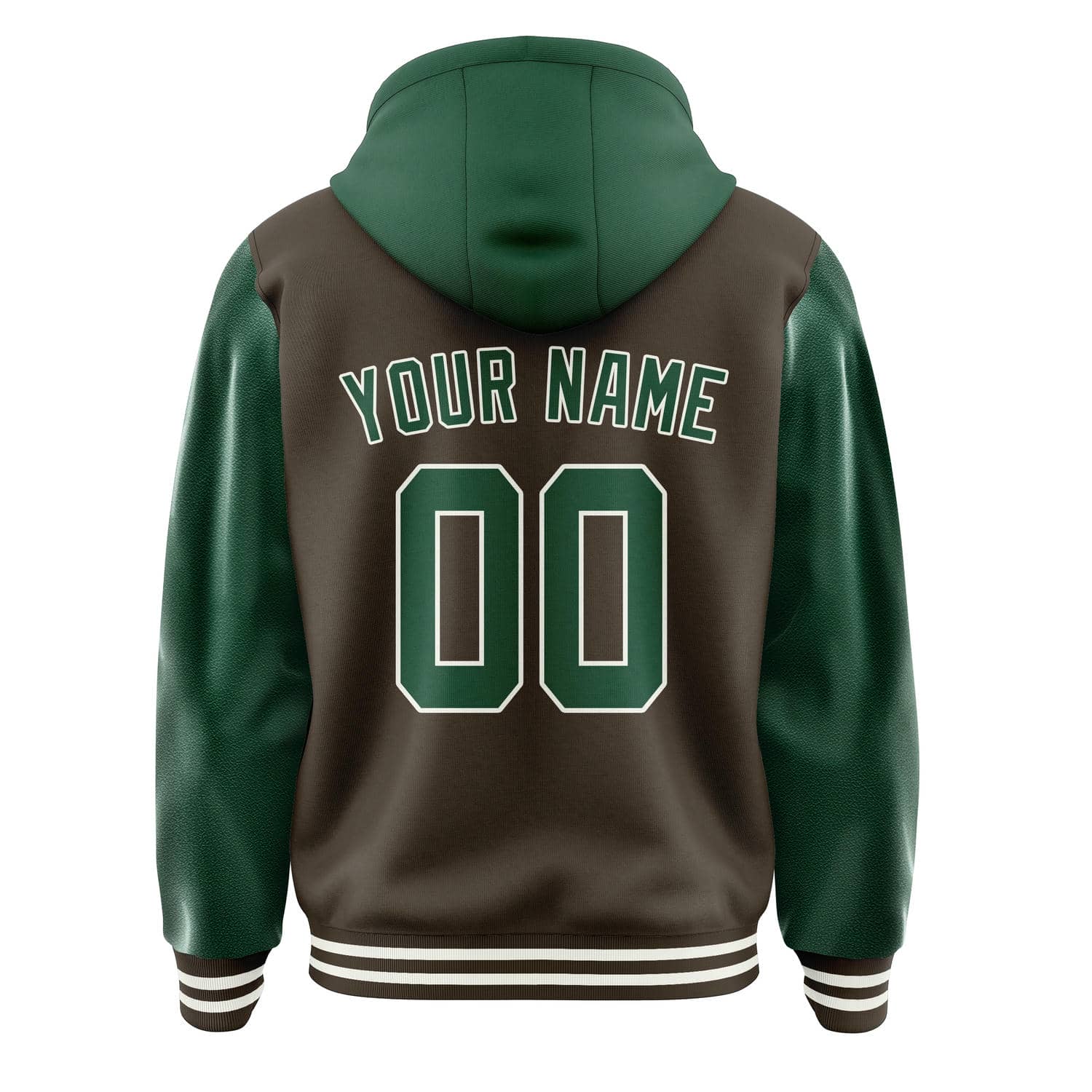 Custom Brown Green Jacket