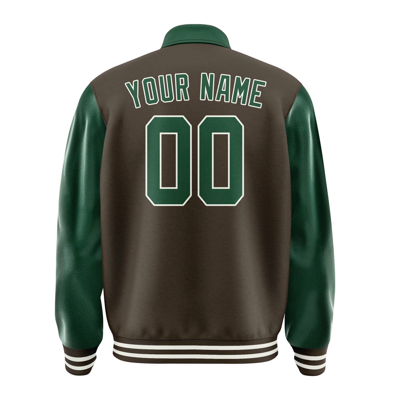 Custom Brown Green Jacket