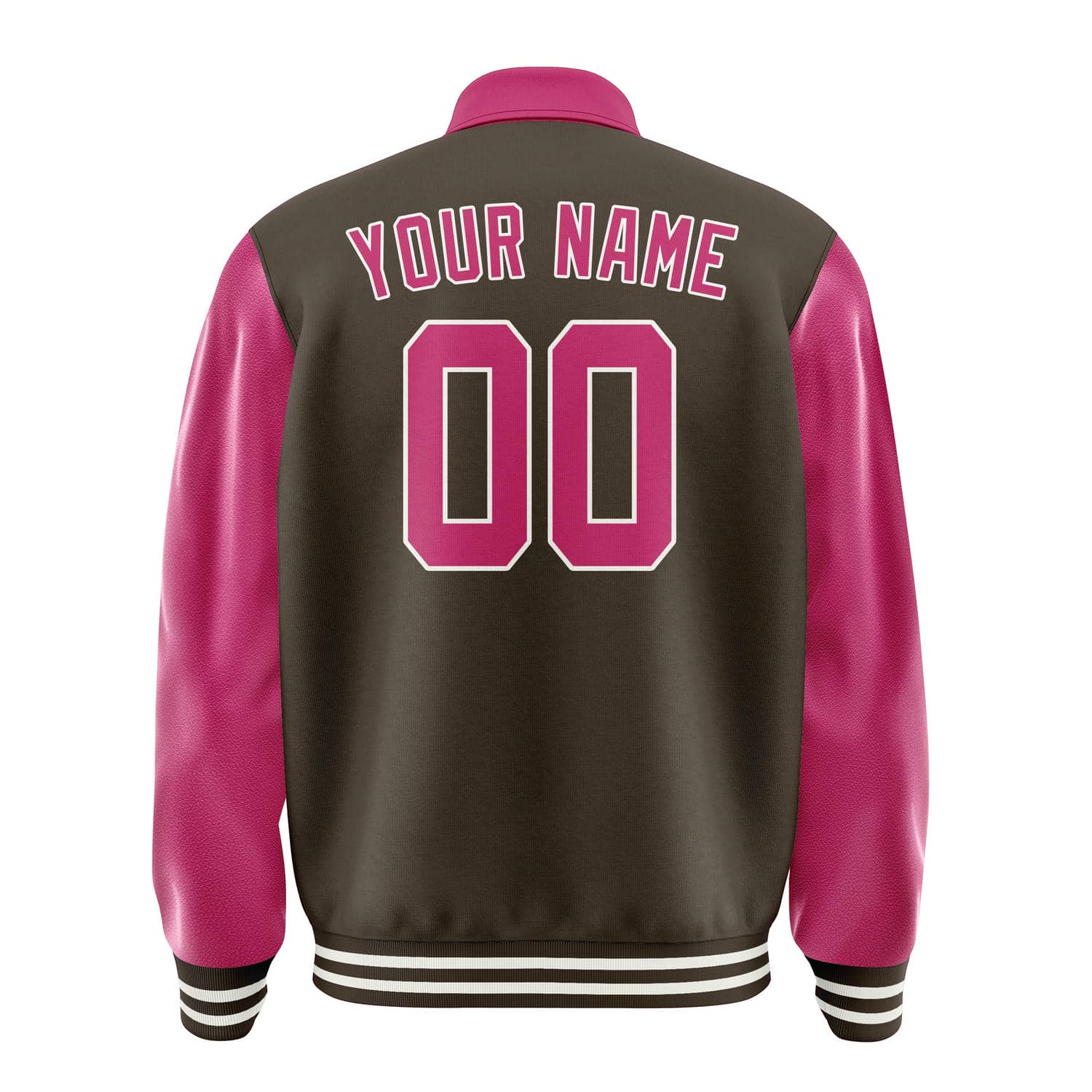 Custom Brown Pink Jacket