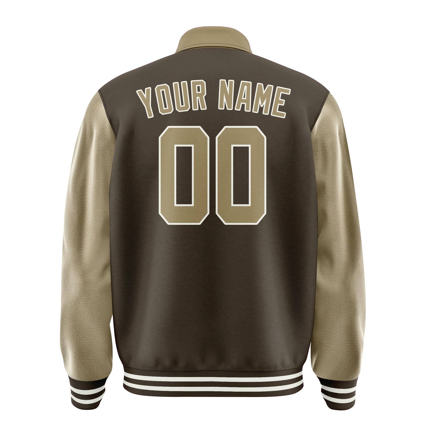 Custom Brown Light Khaki Jacket