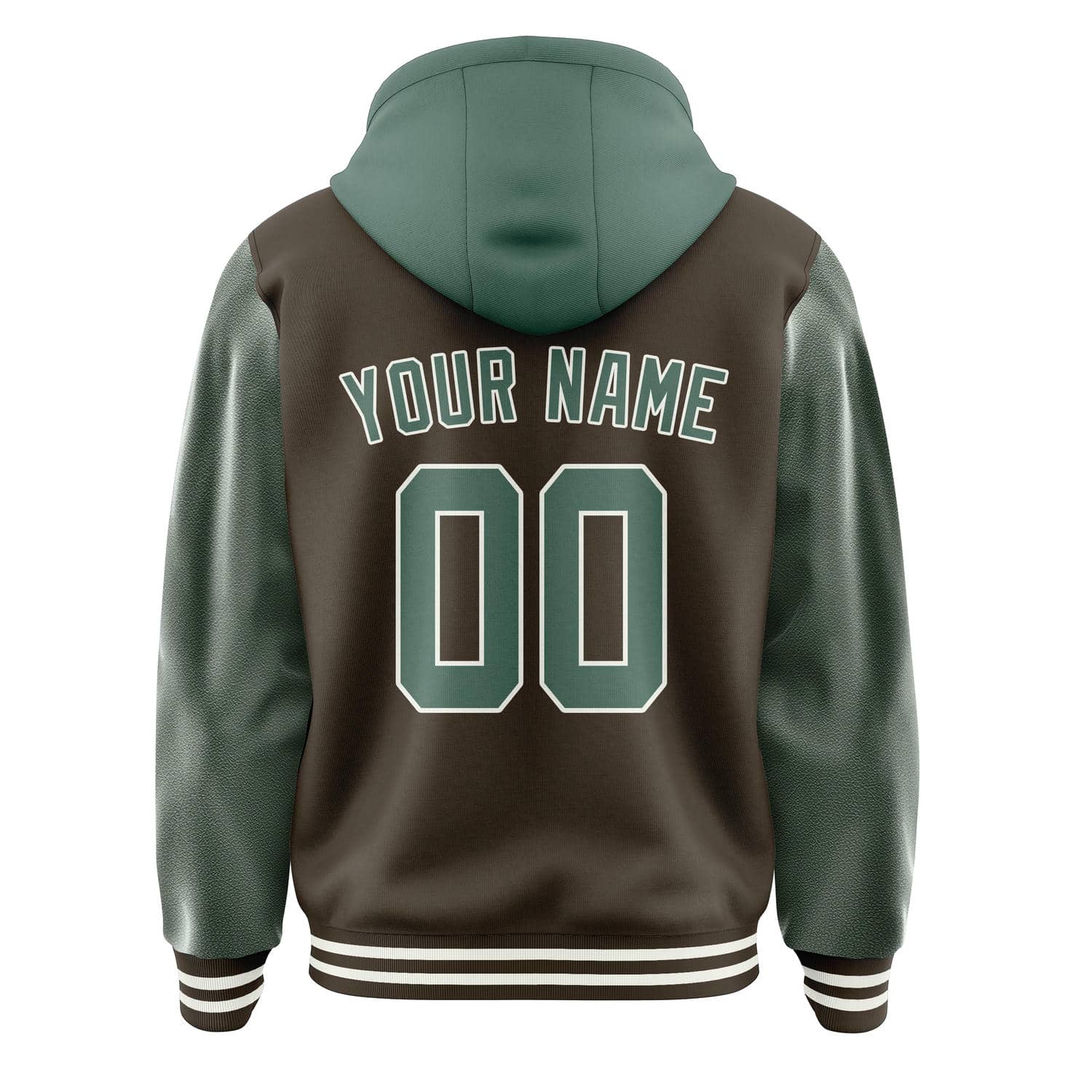 Custom Brown Blue Green Jacket