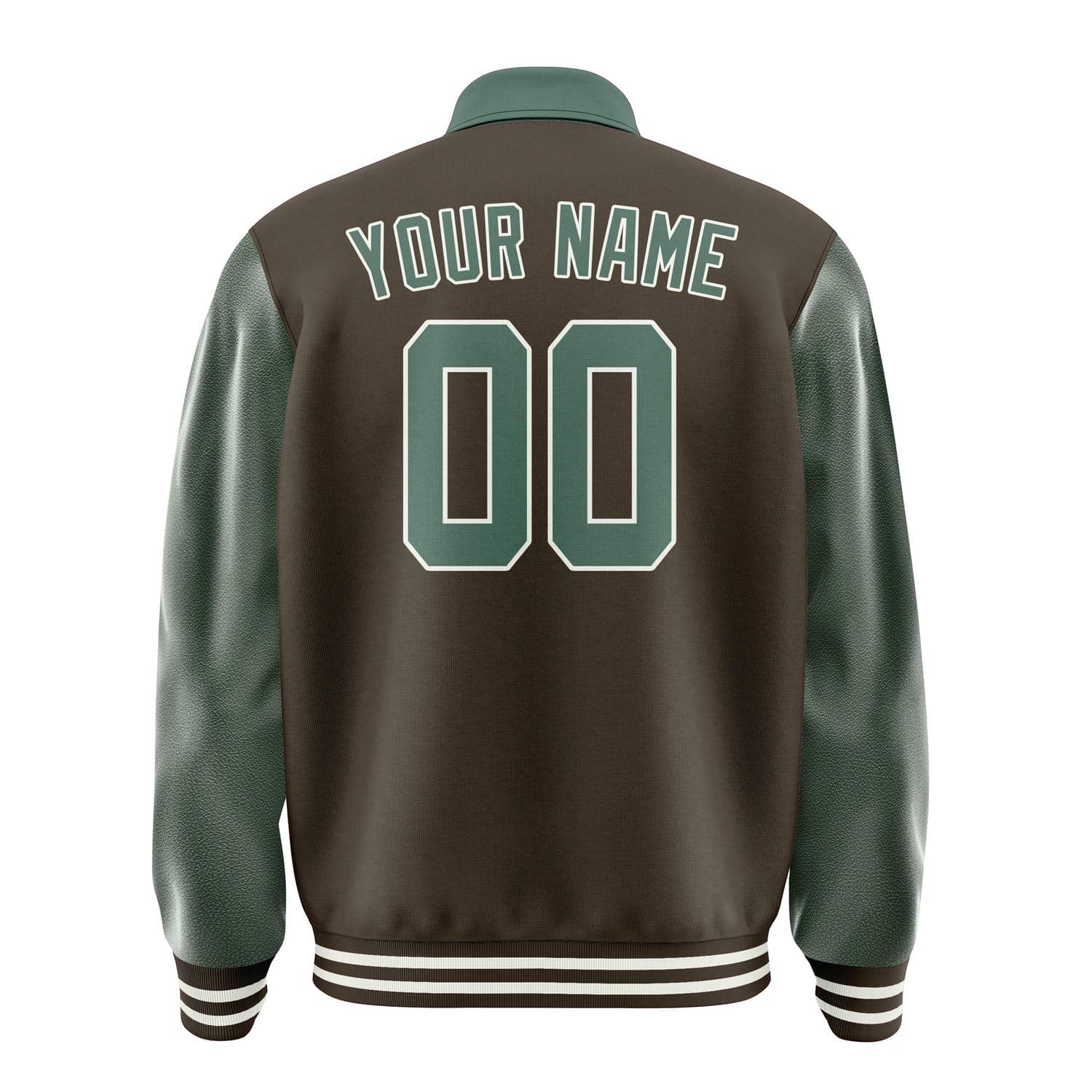 Custom Brown Blue Green Jacket
