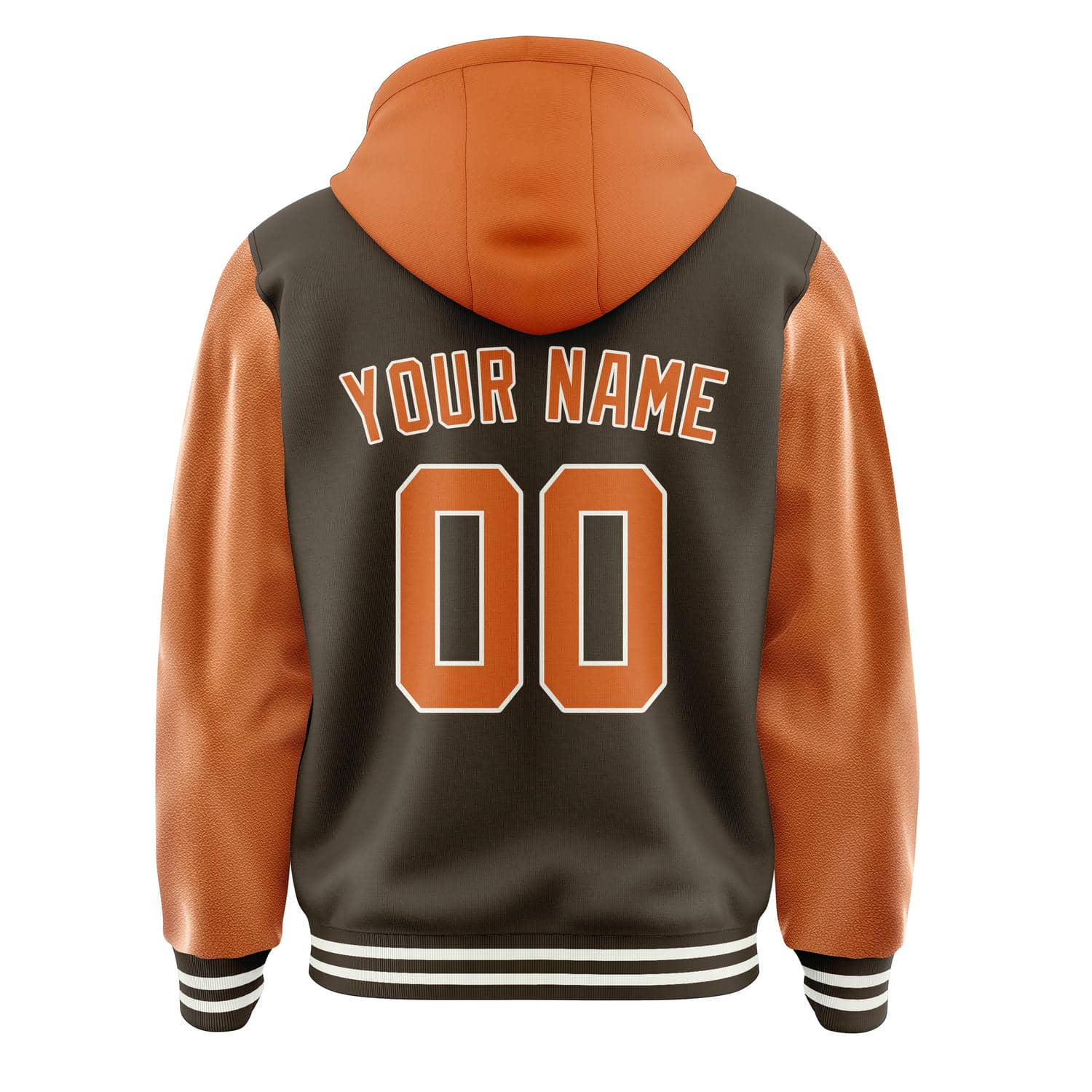 Custom Brown Orange Jacket