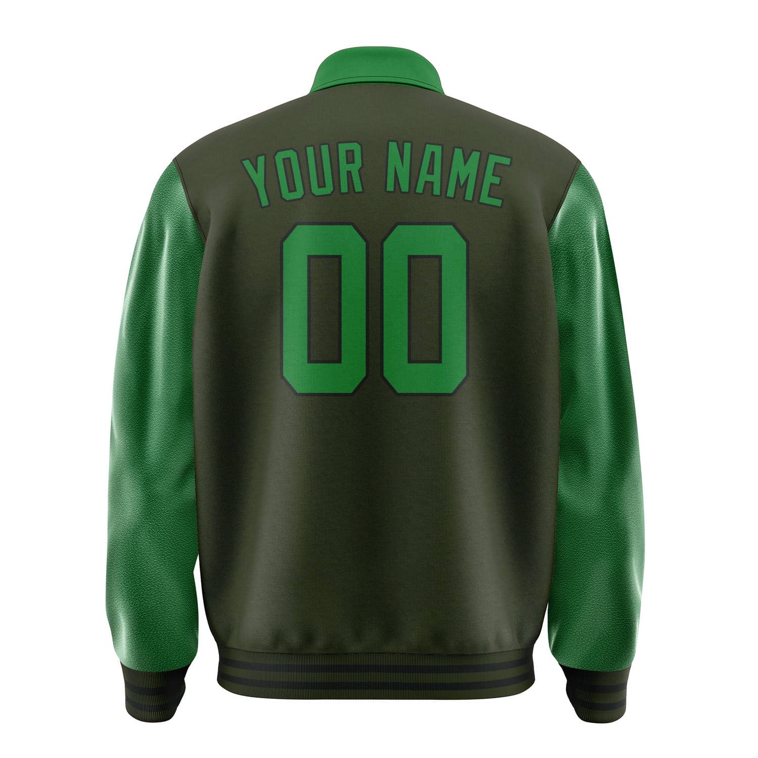 Custom Olive Emerald Green Jacket