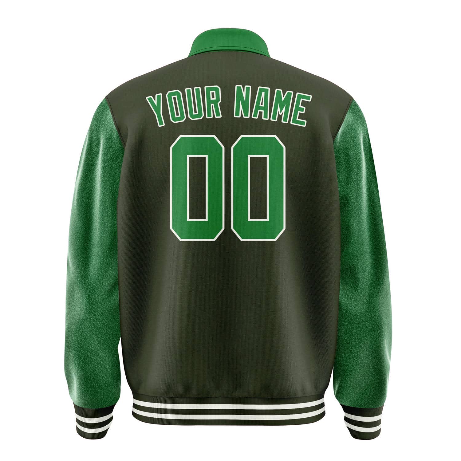 Custom Olive Emerald Green Jacket