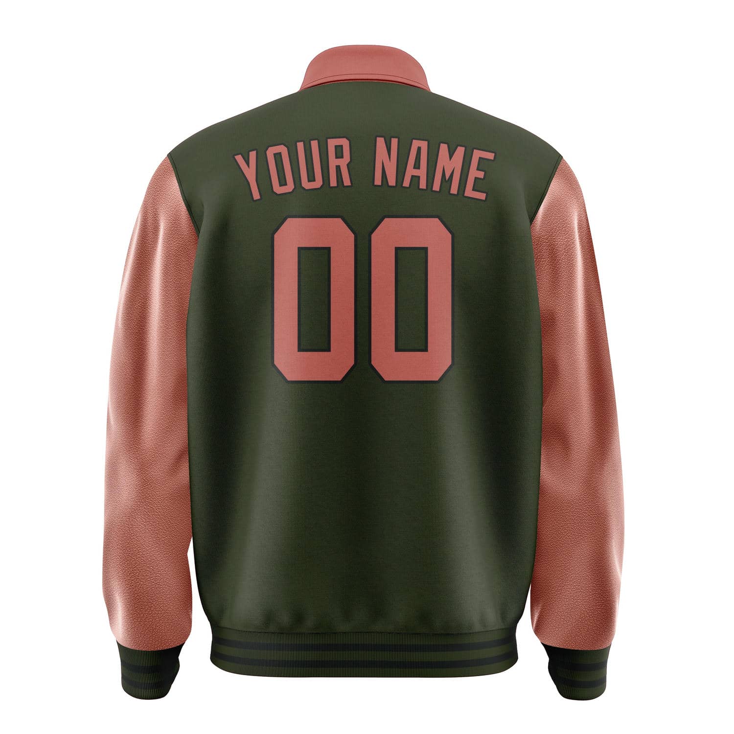 Custom Olive Copper Rose Jacket